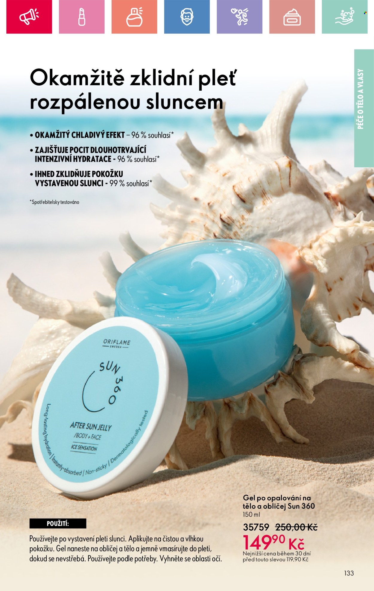 Leták ORIFLAME - 27.7.2025 - 16.8.2025. Strana 133