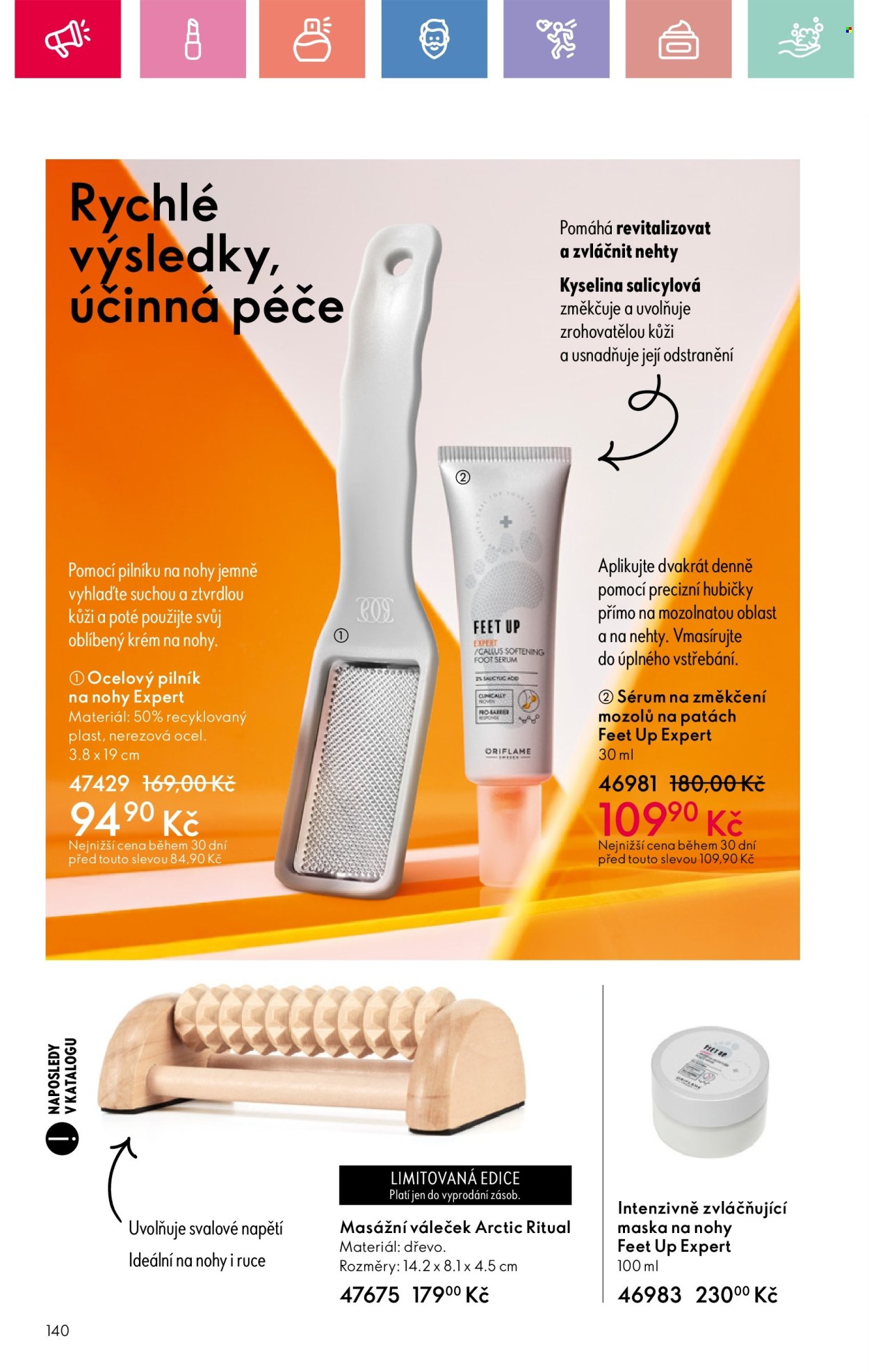 Leták ORIFLAME - 27.7.2025 - 16.8.2025. Strana 140