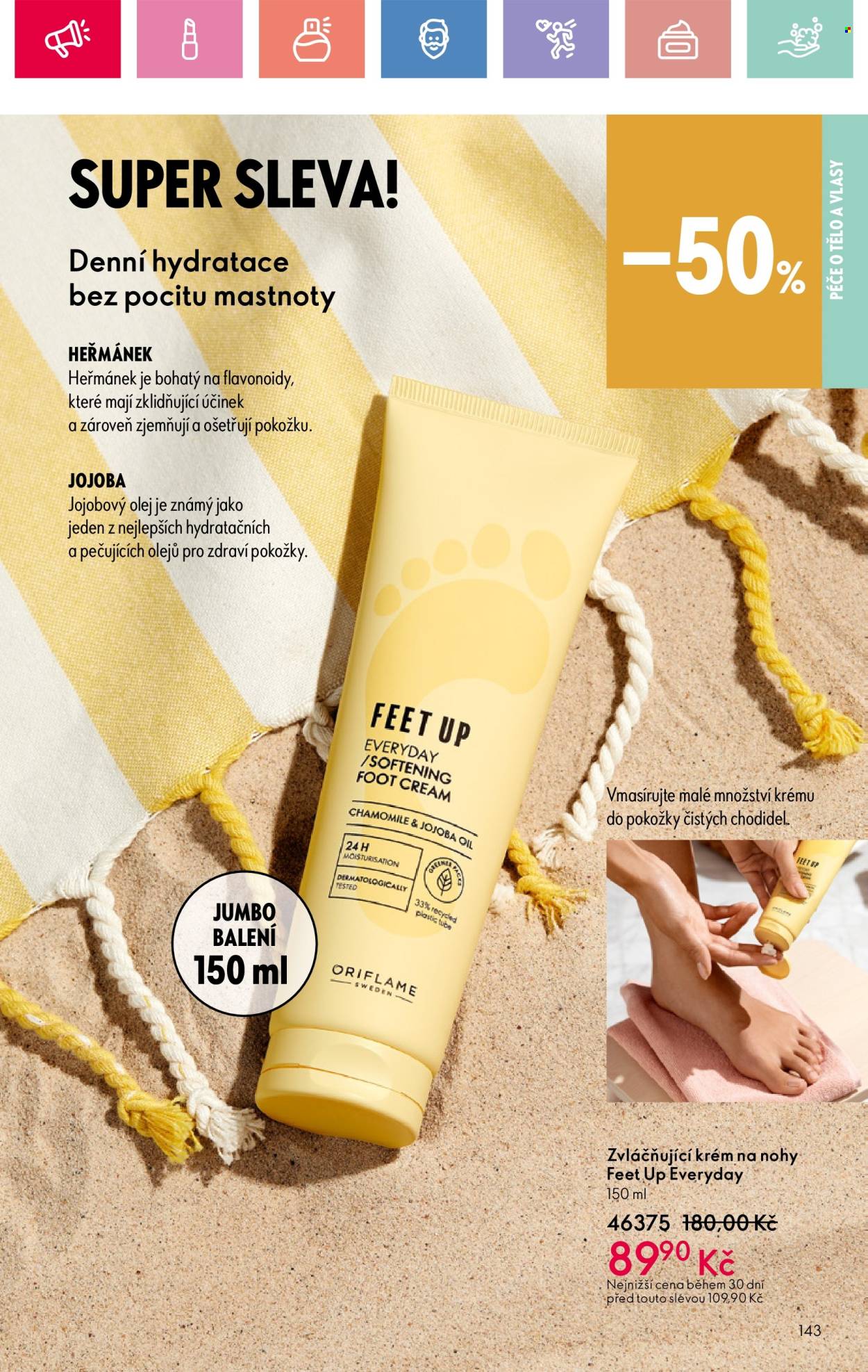 Leták ORIFLAME - 27.7.2025 - 16.8.2025. Strana 143