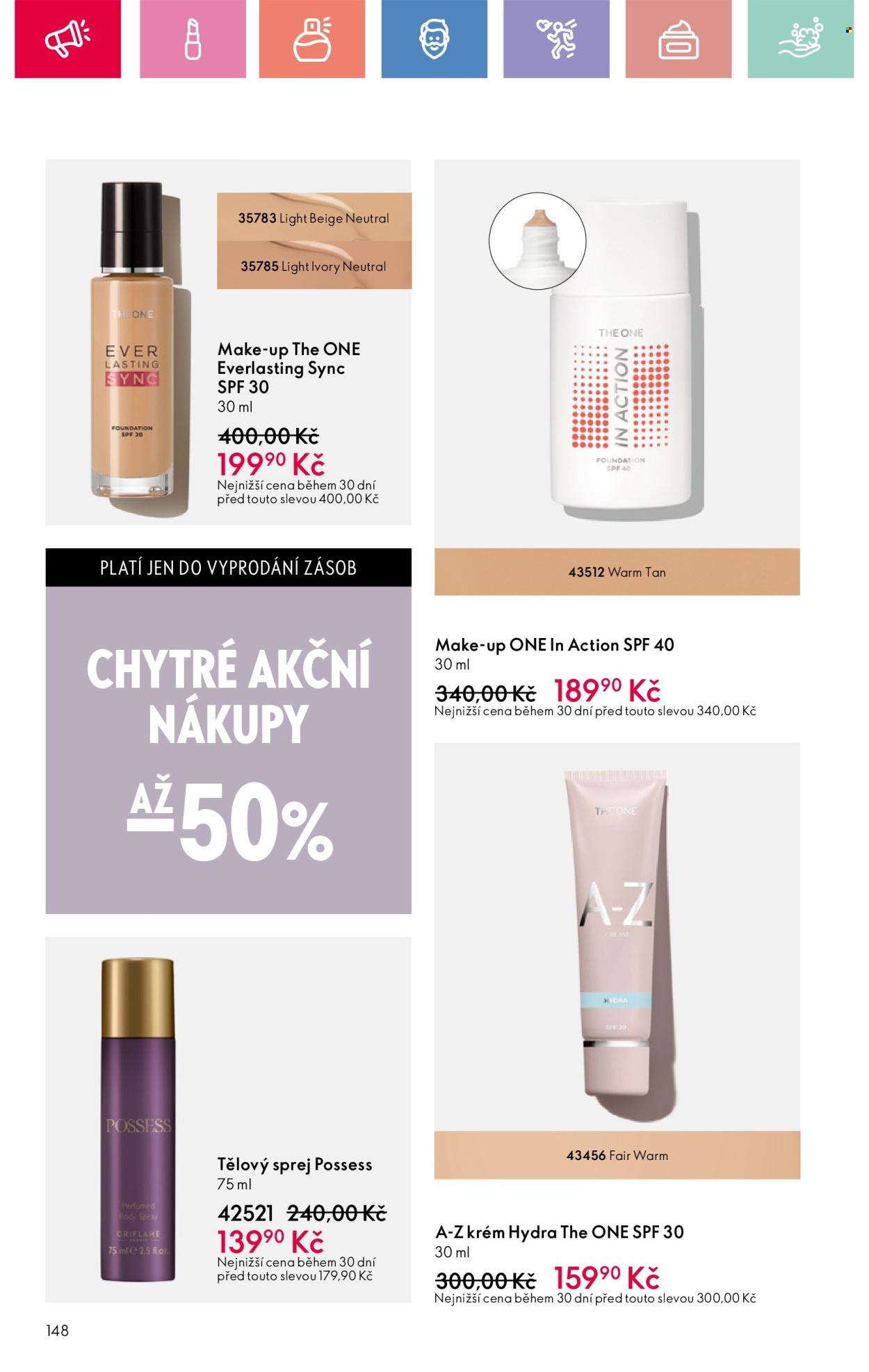 Leták ORIFLAME - 27.7.2025 - 16.8.2025. Strana 148