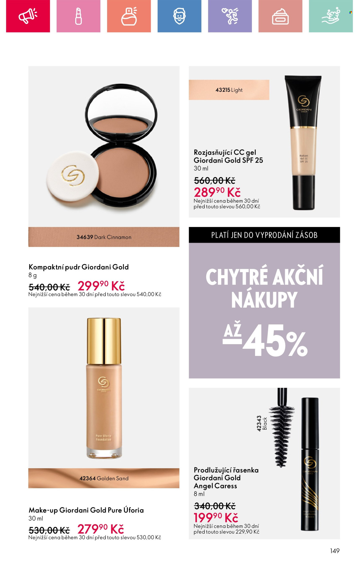 Leták ORIFLAME - 27.7.2025 - 16.8.2025. Strana 149