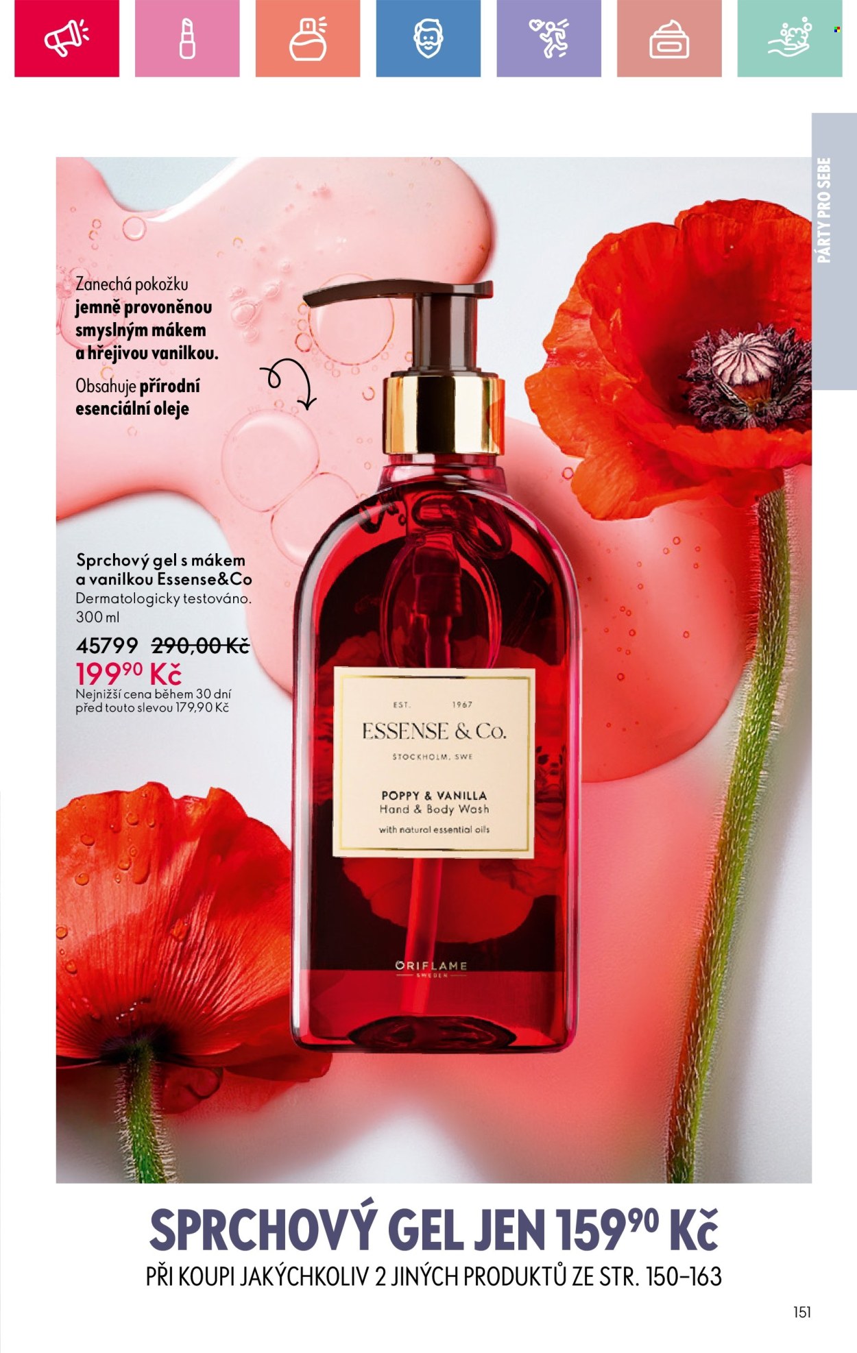 Leták ORIFLAME - 27.7.2025 - 16.8.2025. Strana 151
