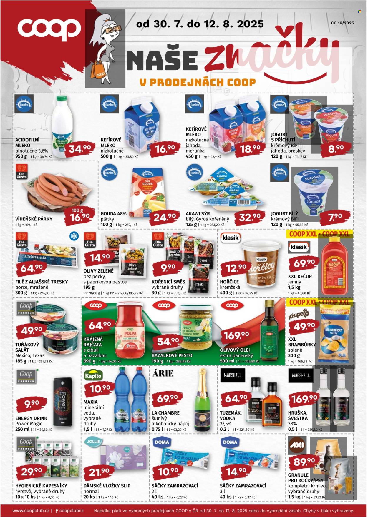 Leták TREFA coop - 30.7.2025 - 12.8.2025. Strana 2