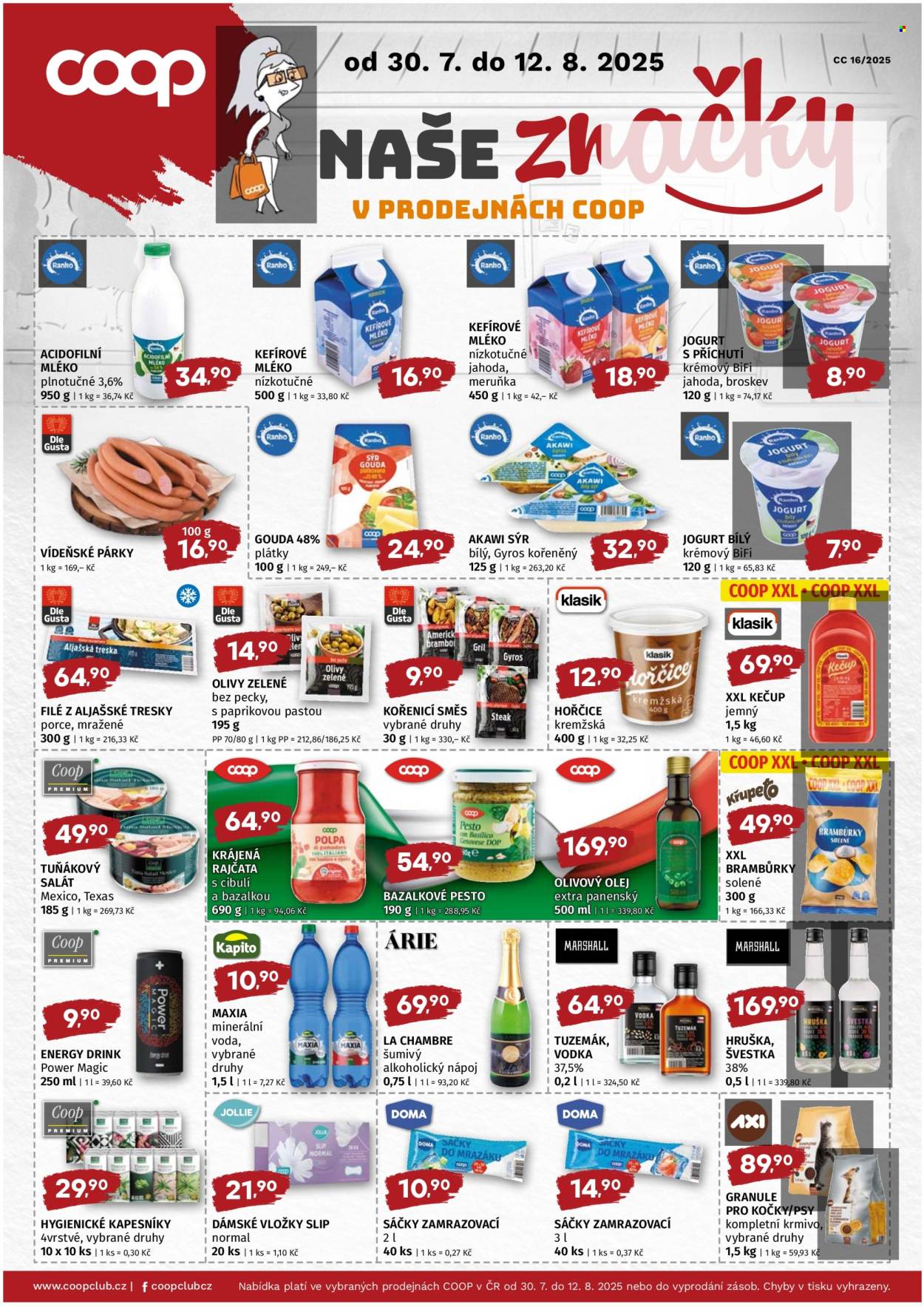Leták coop TERNO - 30.7.2025 - 12.8.2025. Strana 2