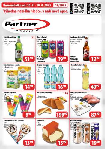 Leták Partner - 30.7.2025 - 10.8.2025.