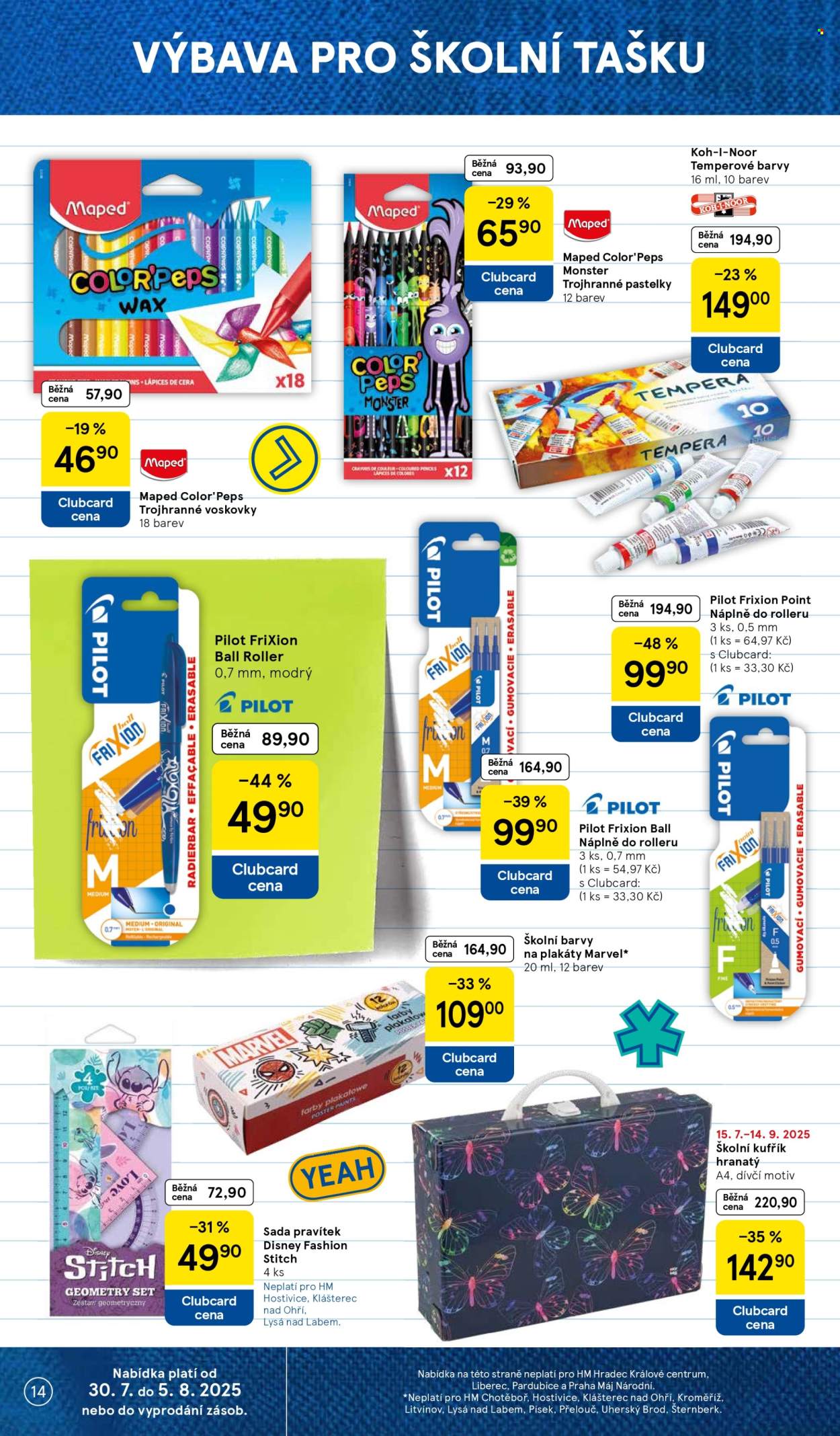 Leták TESCO - 30.7.2025 - 5.8.2025. Strana 14