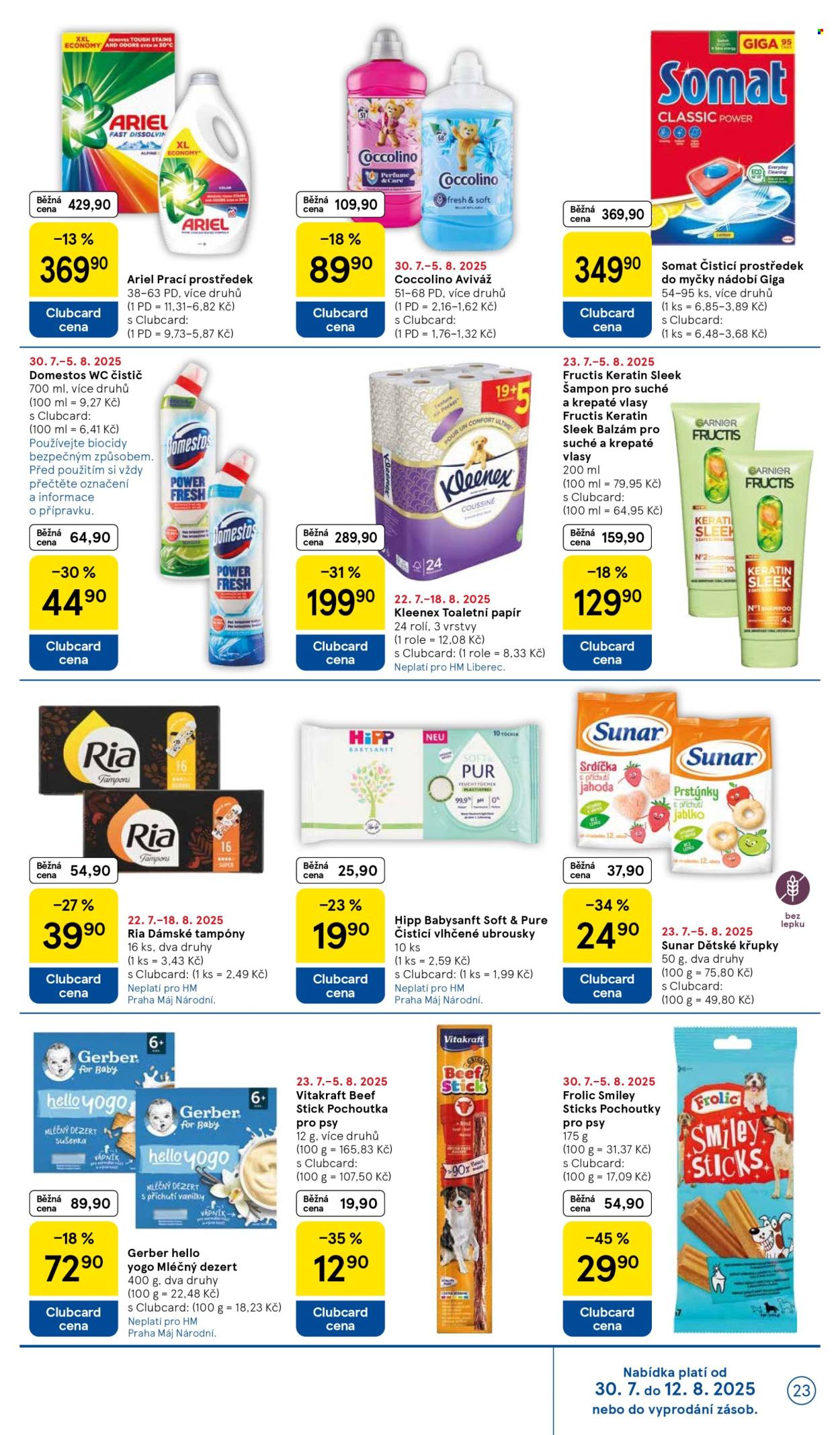 Leták TESCO - 30.7.2025 - 5.8.2025. Strana 23