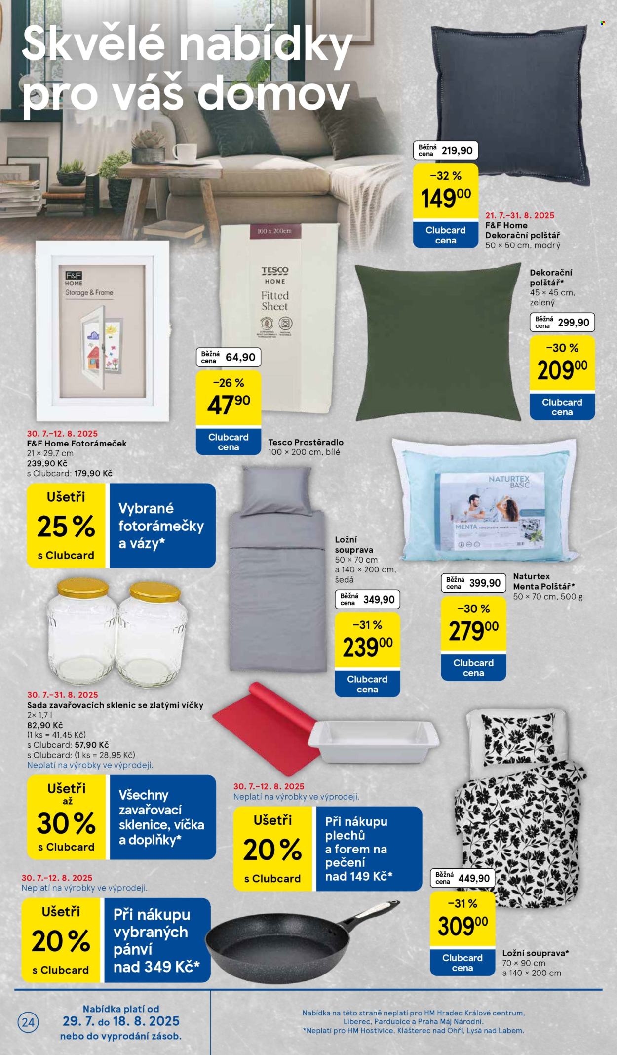 Leták TESCO - 30.7.2025 - 5.8.2025. Strana 24