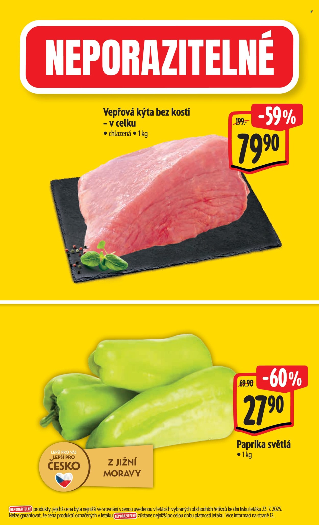 Leták Albert Hypermarket - 30.7.2025 - 5.8.2025. Strana 2