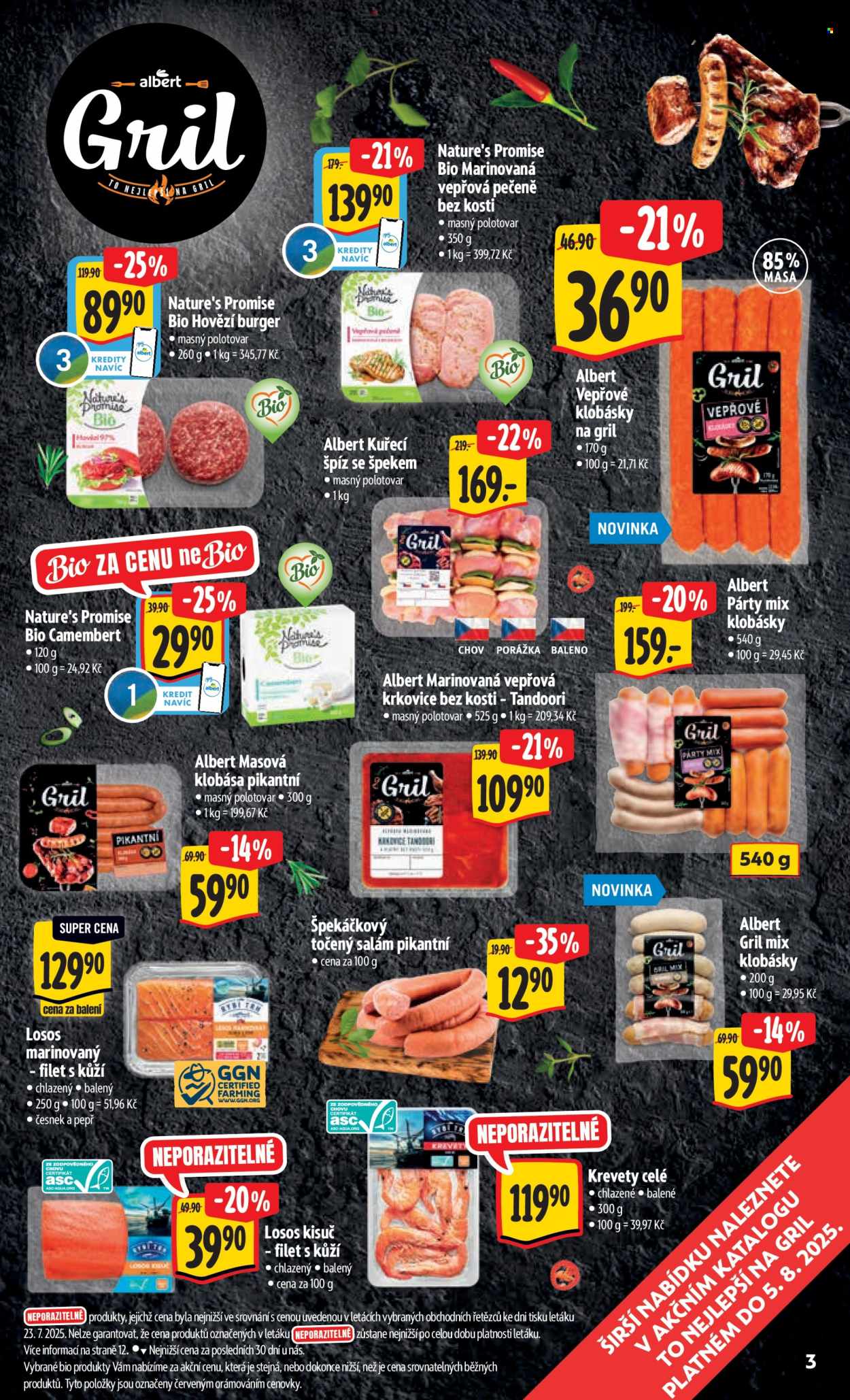 Leták Albert Hypermarket - 30.7.2025 - 5.8.2025. Strana 8