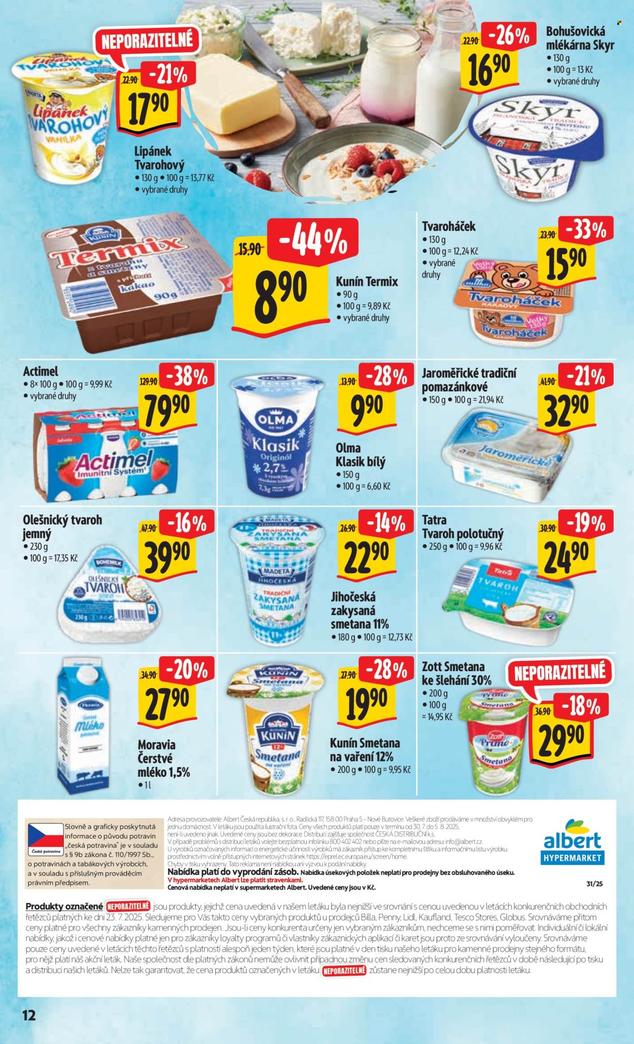 Leták Albert Hypermarket - 30.7.2025 - 5.8.2025. Strana 19
