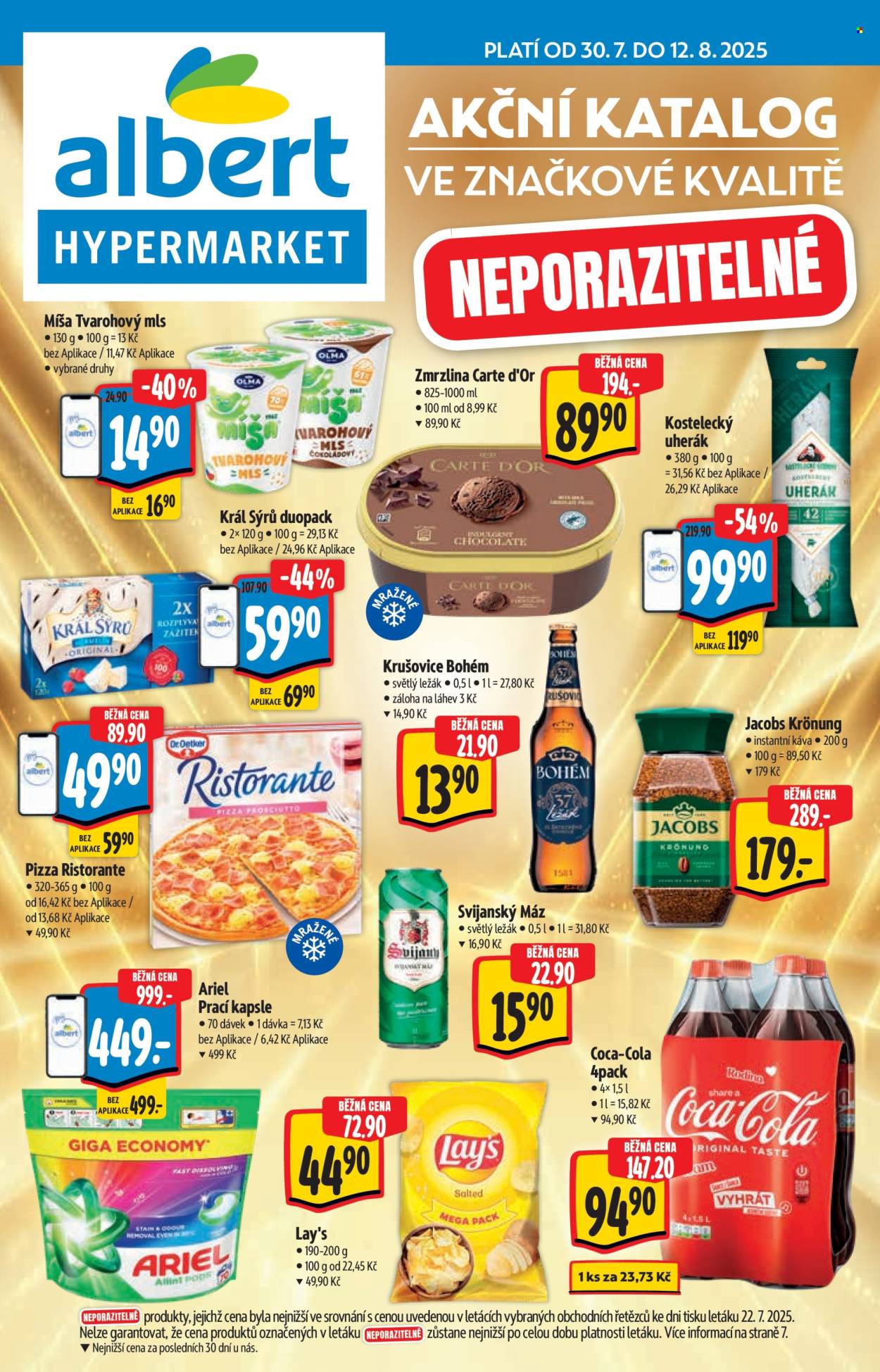 Leták Albert Hypermarket - 30.7.2025 - 12.8.2025. Strana 1