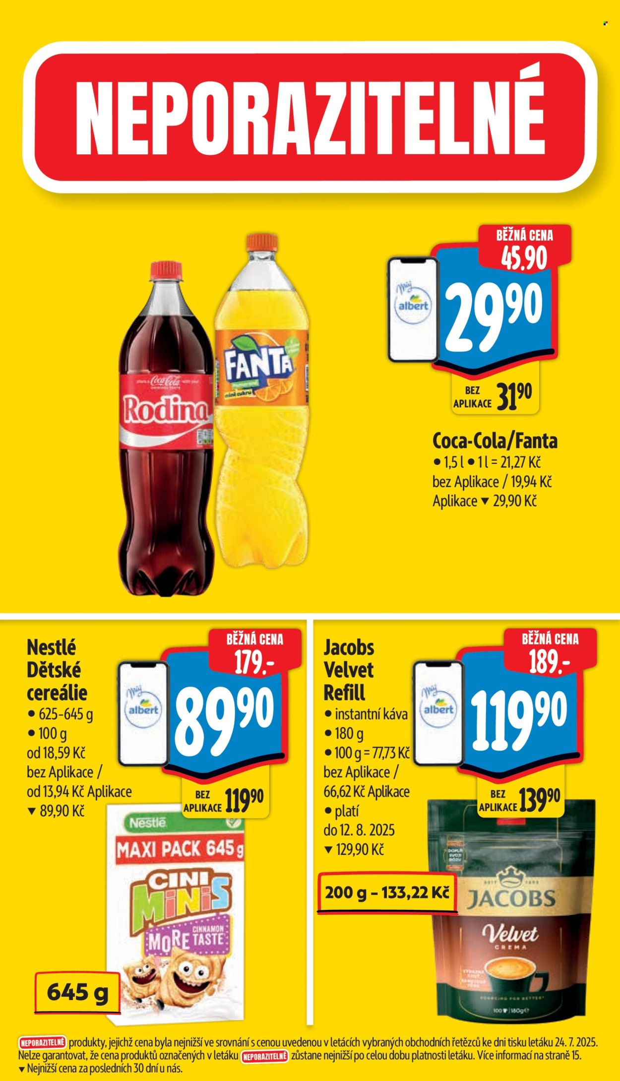 Leták Albert Supermarket - 30.7.2025 - 5.8.2025. Strana 5