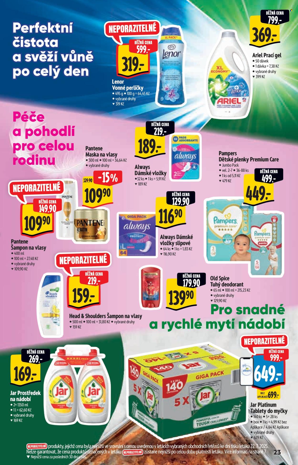 Leták Albert Hypermarket - 30.7.2025 - 12.8.2025. Strana 23
