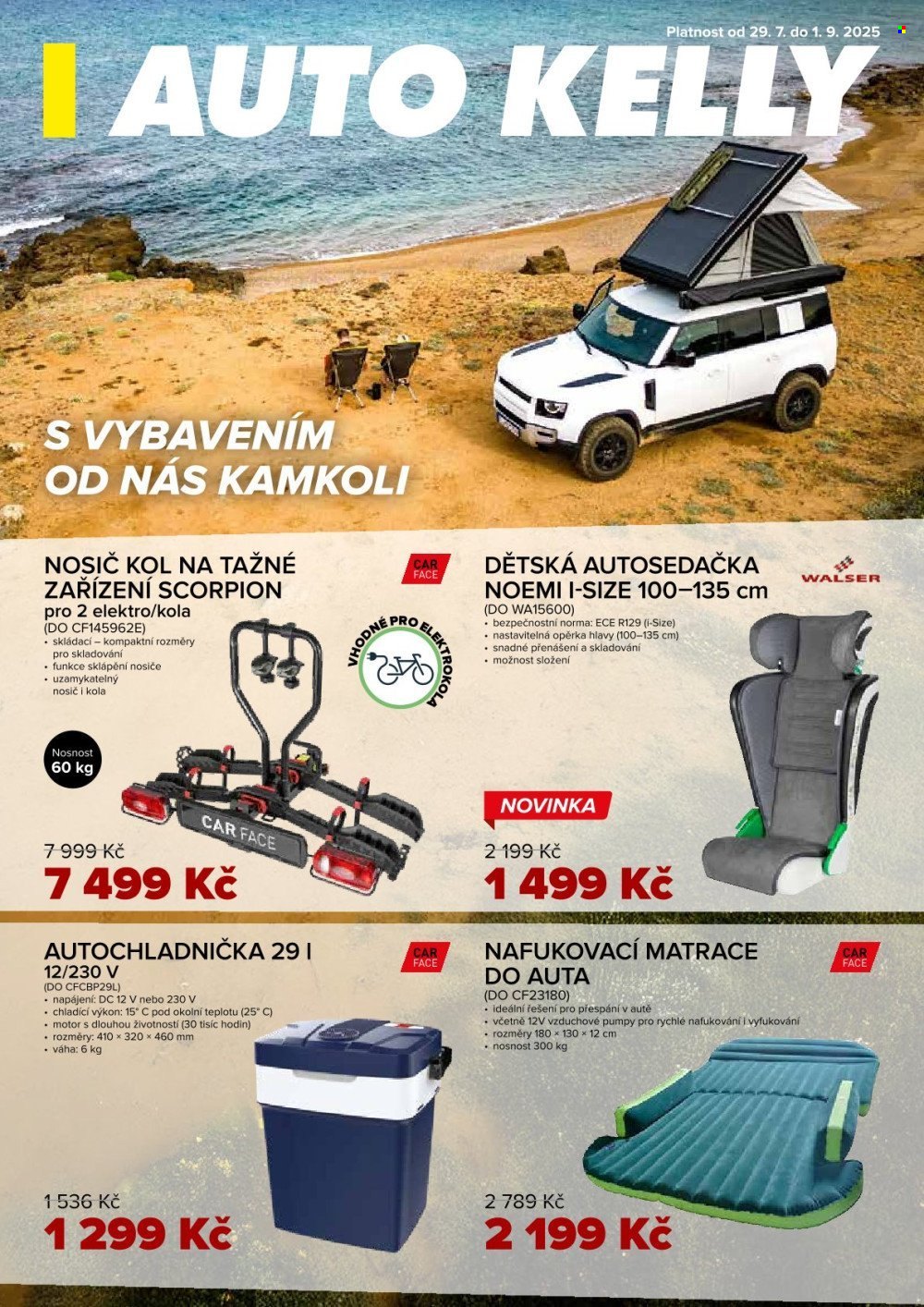 Leták AUTO KELLY - 29.7.2025 - 1.9.2025. Strana 1