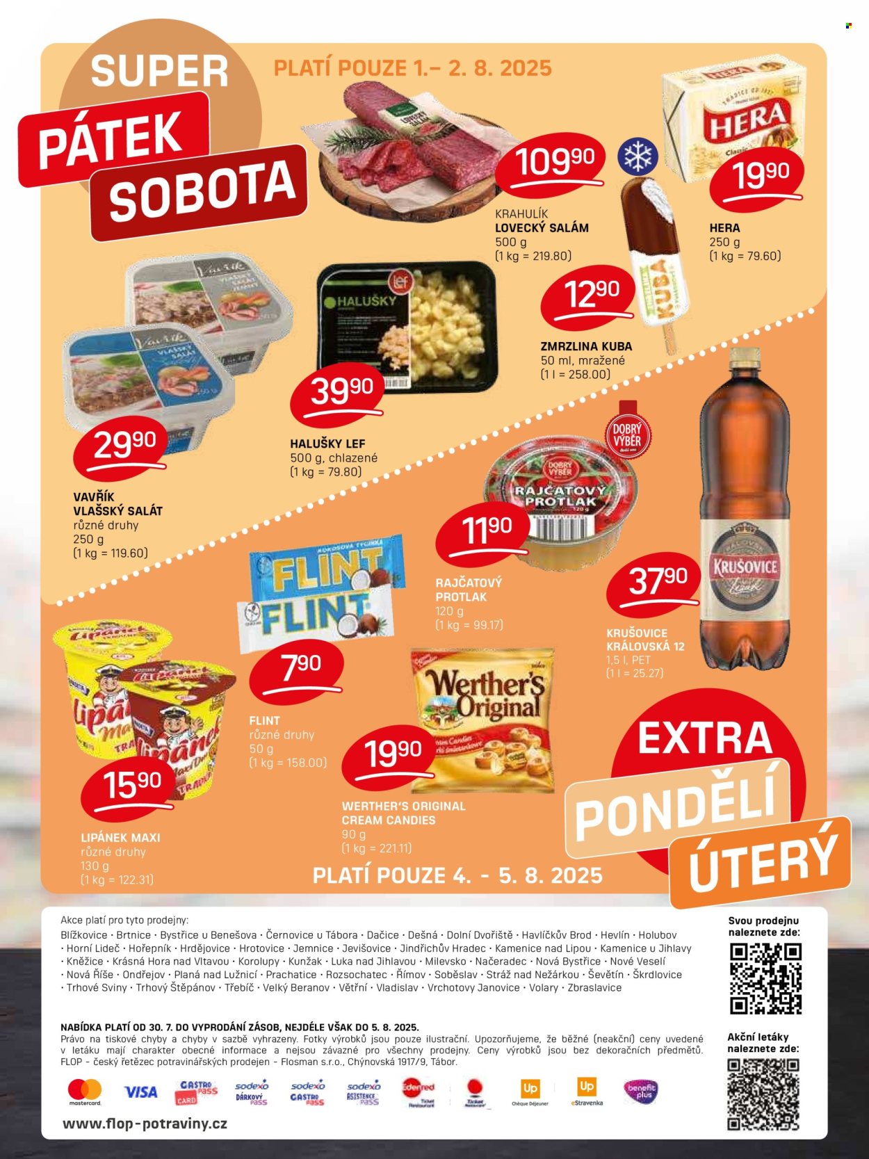 Leták Flop - 30.7.2025 - 5.8.2025. Strana 16