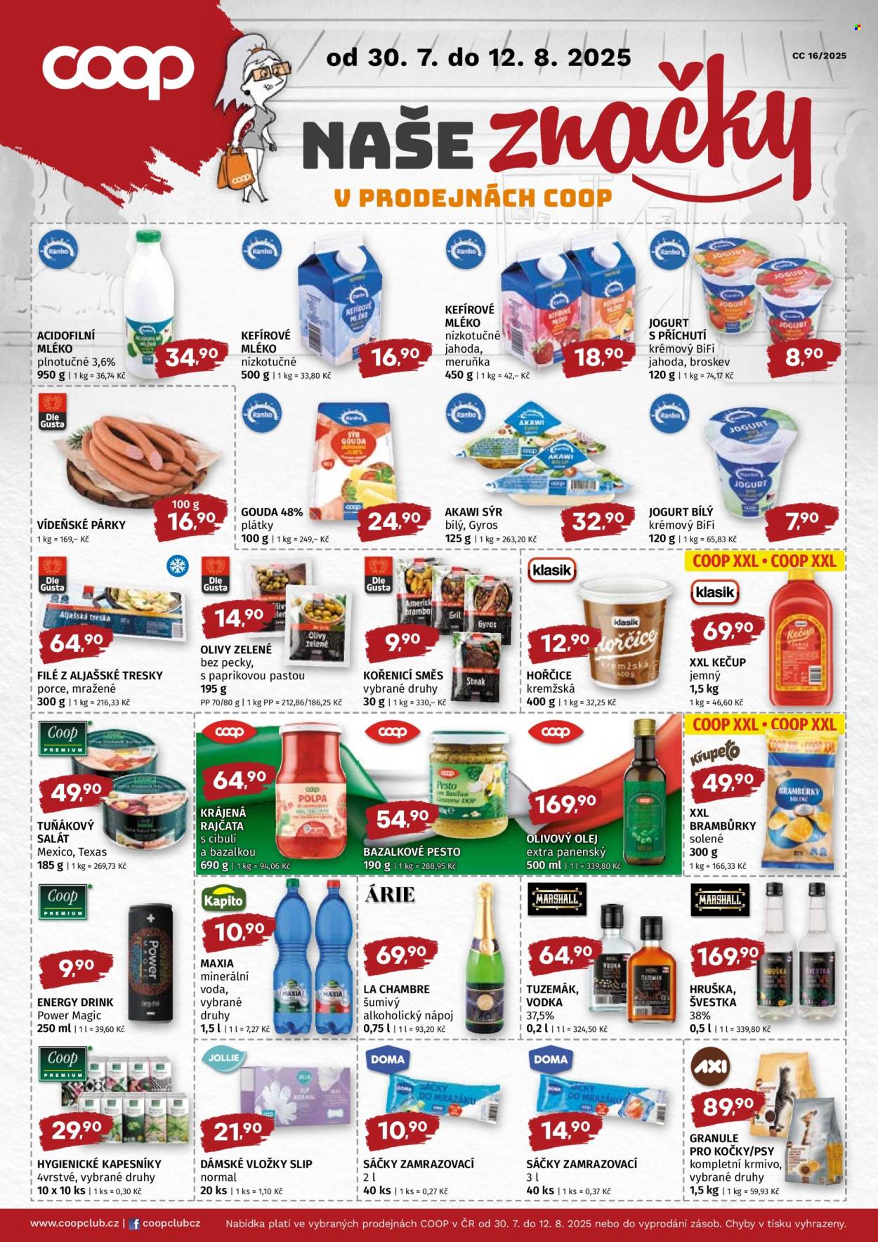 Leták coop JEDNOTA - 30.7.2025 - 12.8.2025. Strana 4