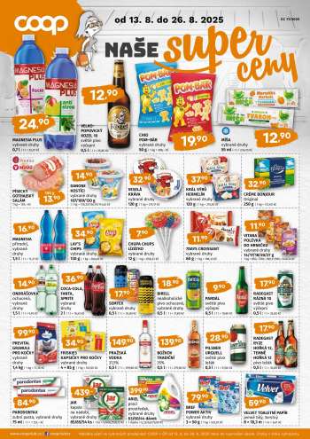 Leták coop TIP - 13.8.2025 - 26.8.2025.