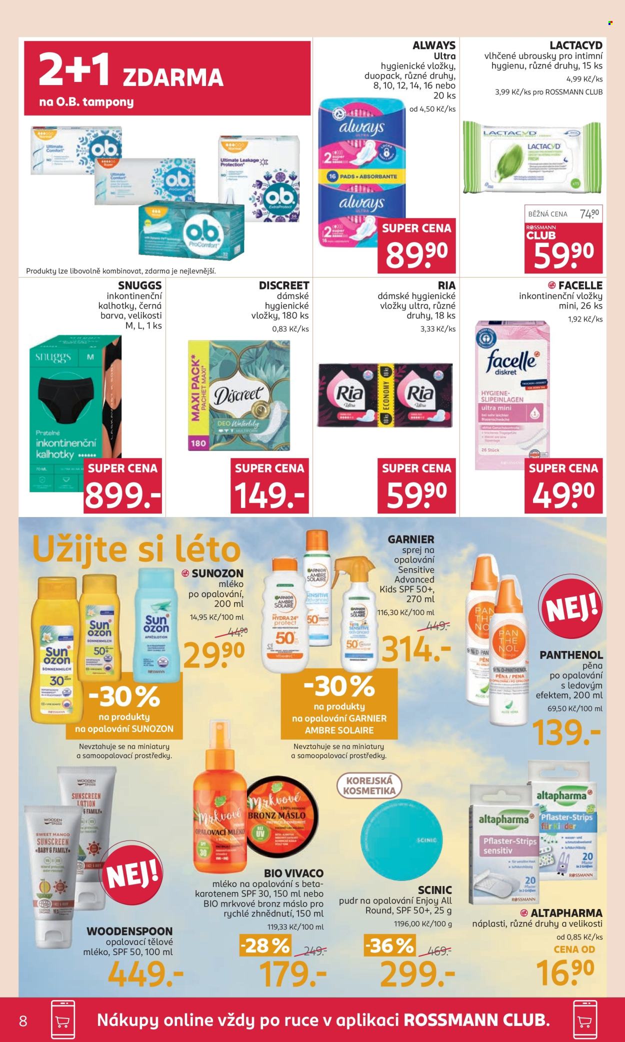 Leták ROSSMANN - 30.7.2025 - 12.8.2025. Strana 8