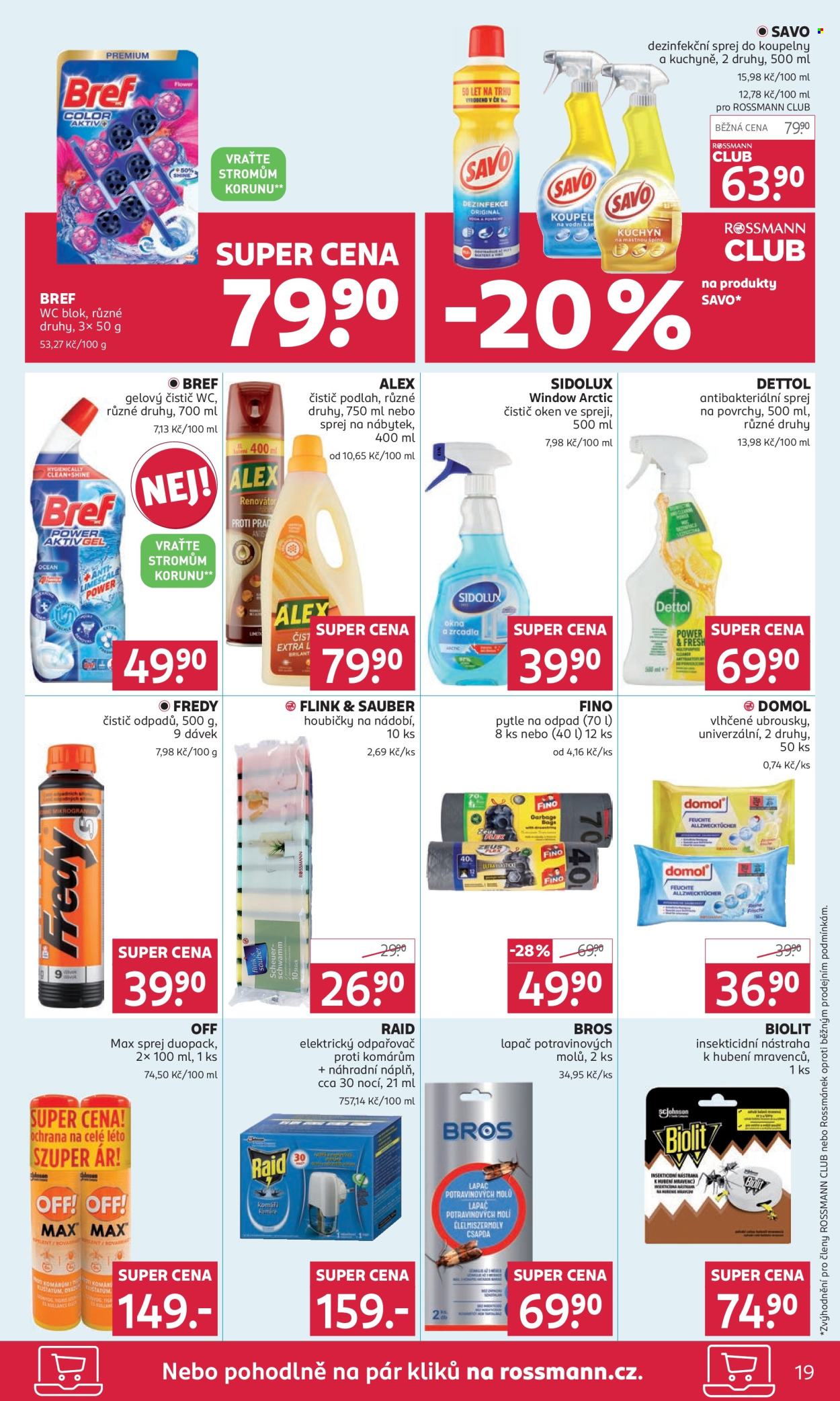 Leták ROSSMANN - 30.7.2025 - 12.8.2025. Strana 19