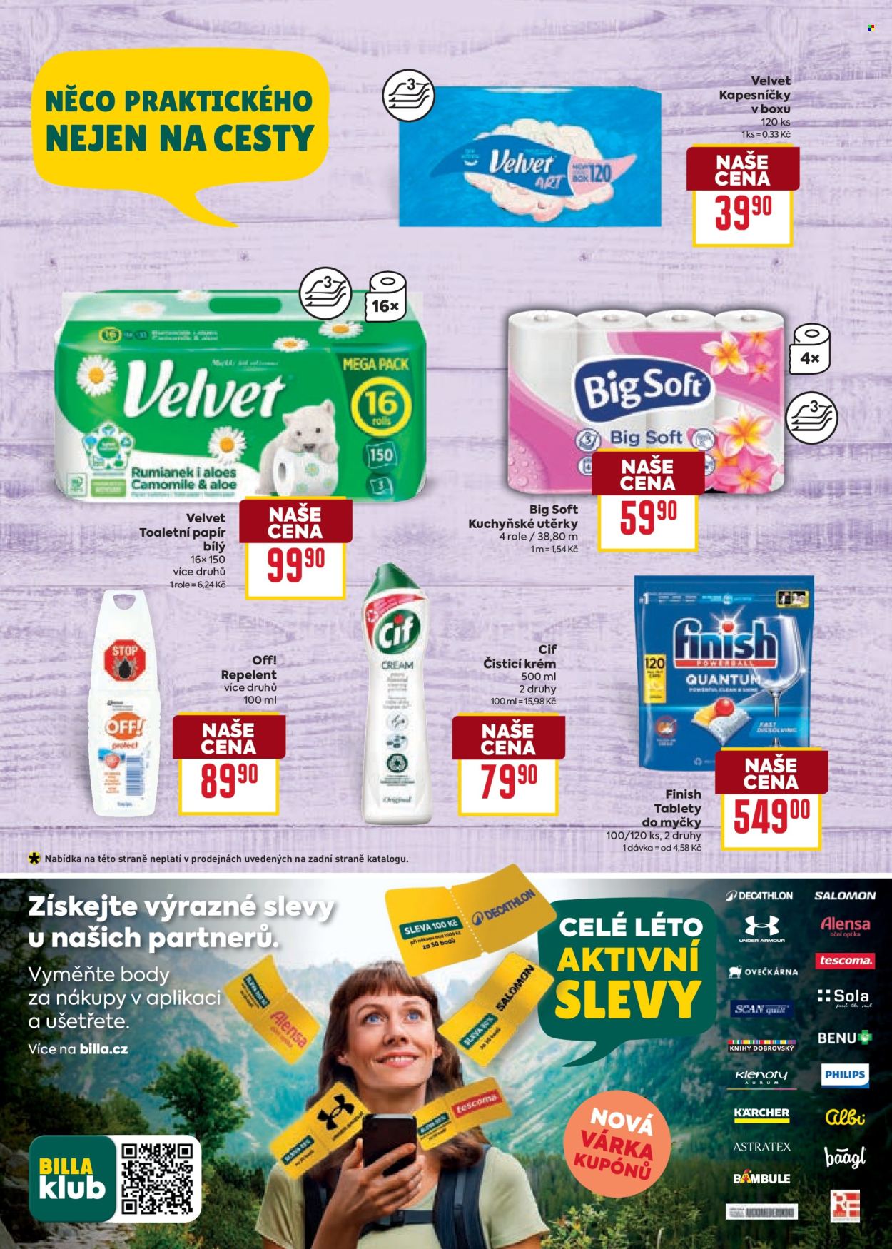 Leták BILLA - 30.7.2025 - 19.8.2025. Strana 26