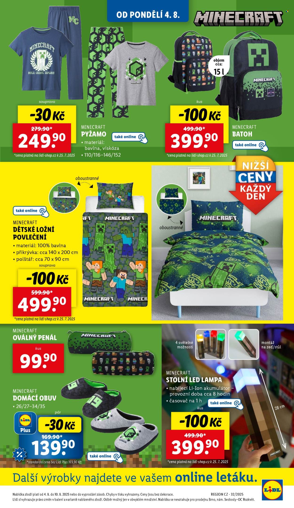 Leták Lidl - 4.8.2025 - 10.8.2025. Strana 3