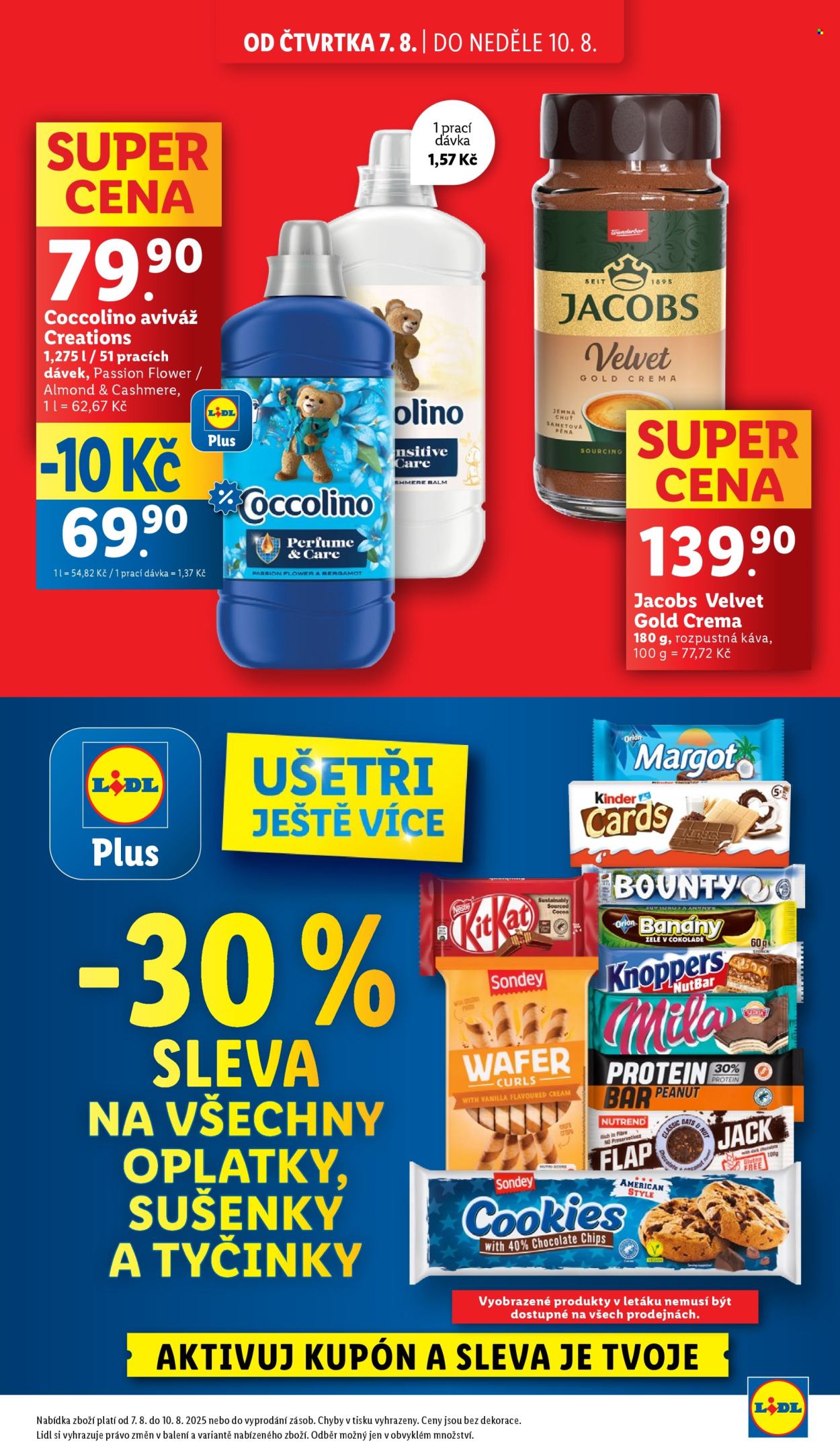 Leták Lidl - 7.8.2025 - 10.8.2025. Strana 3