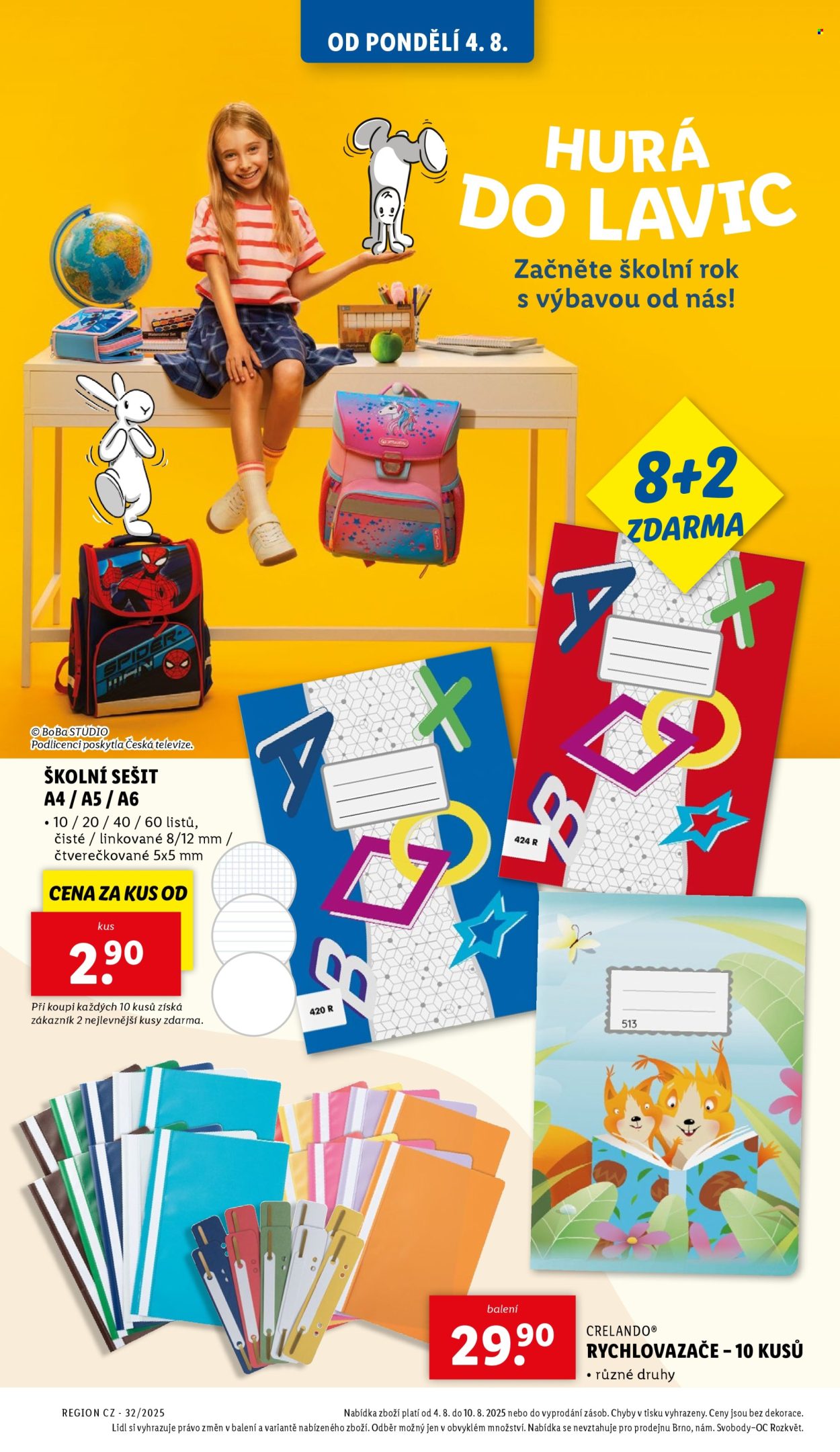 Leták Lidl - 4.8.2025 - 10.8.2025. Strana 6