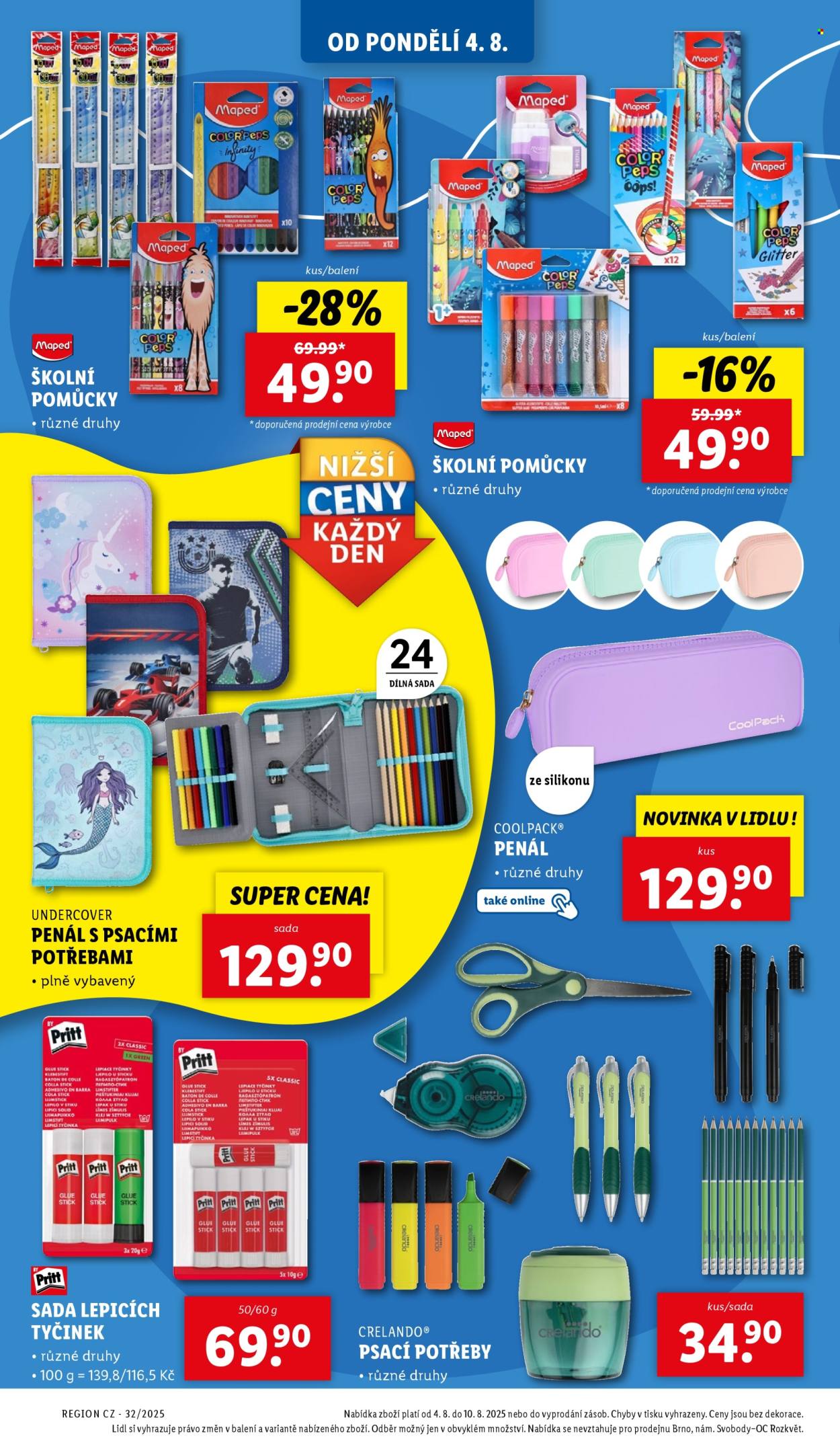 Leták Lidl - 4.8.2025 - 10.8.2025. Strana 8