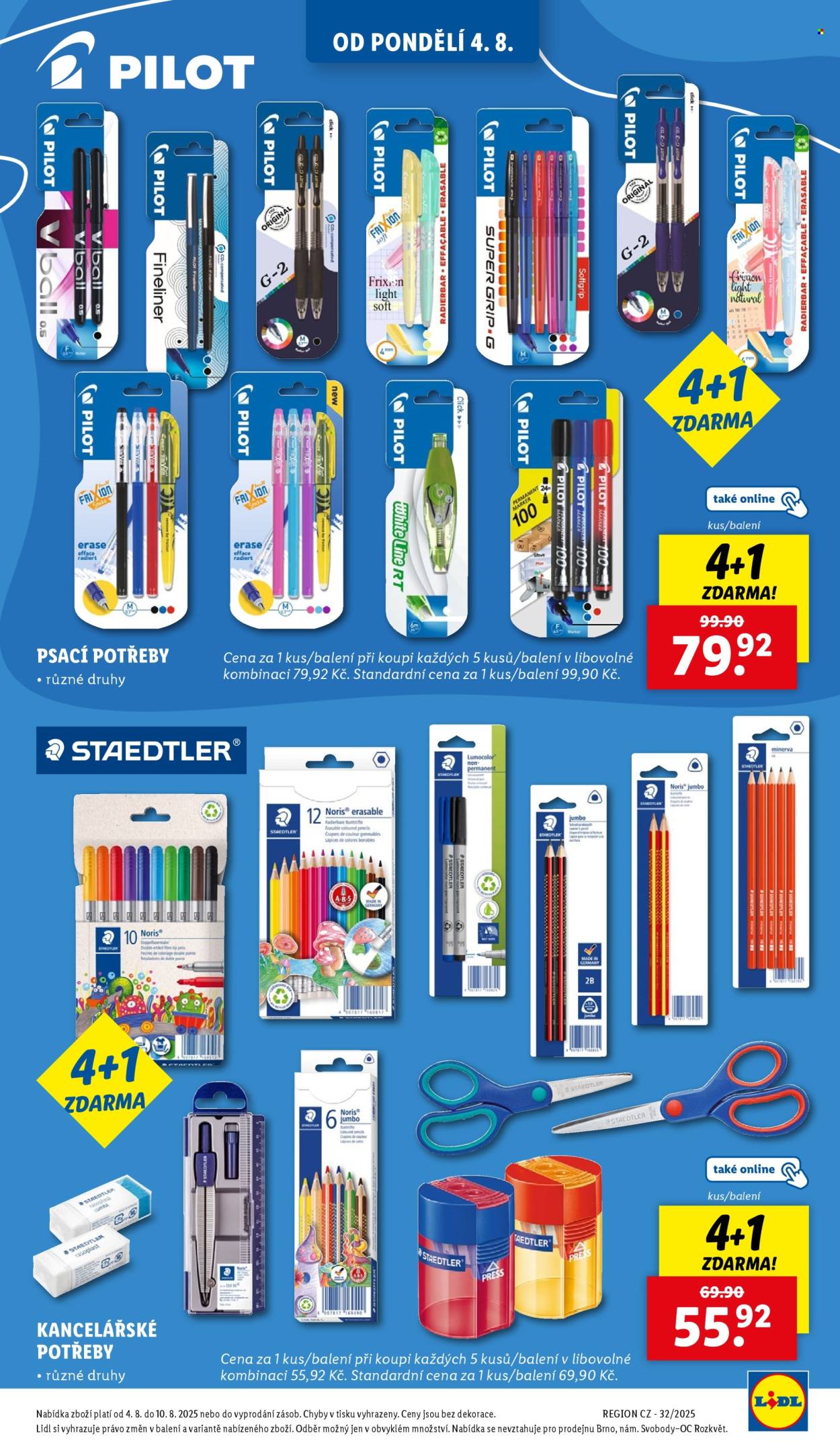 Leták Lidl - 4.8.2025 - 10.8.2025. Strana 9