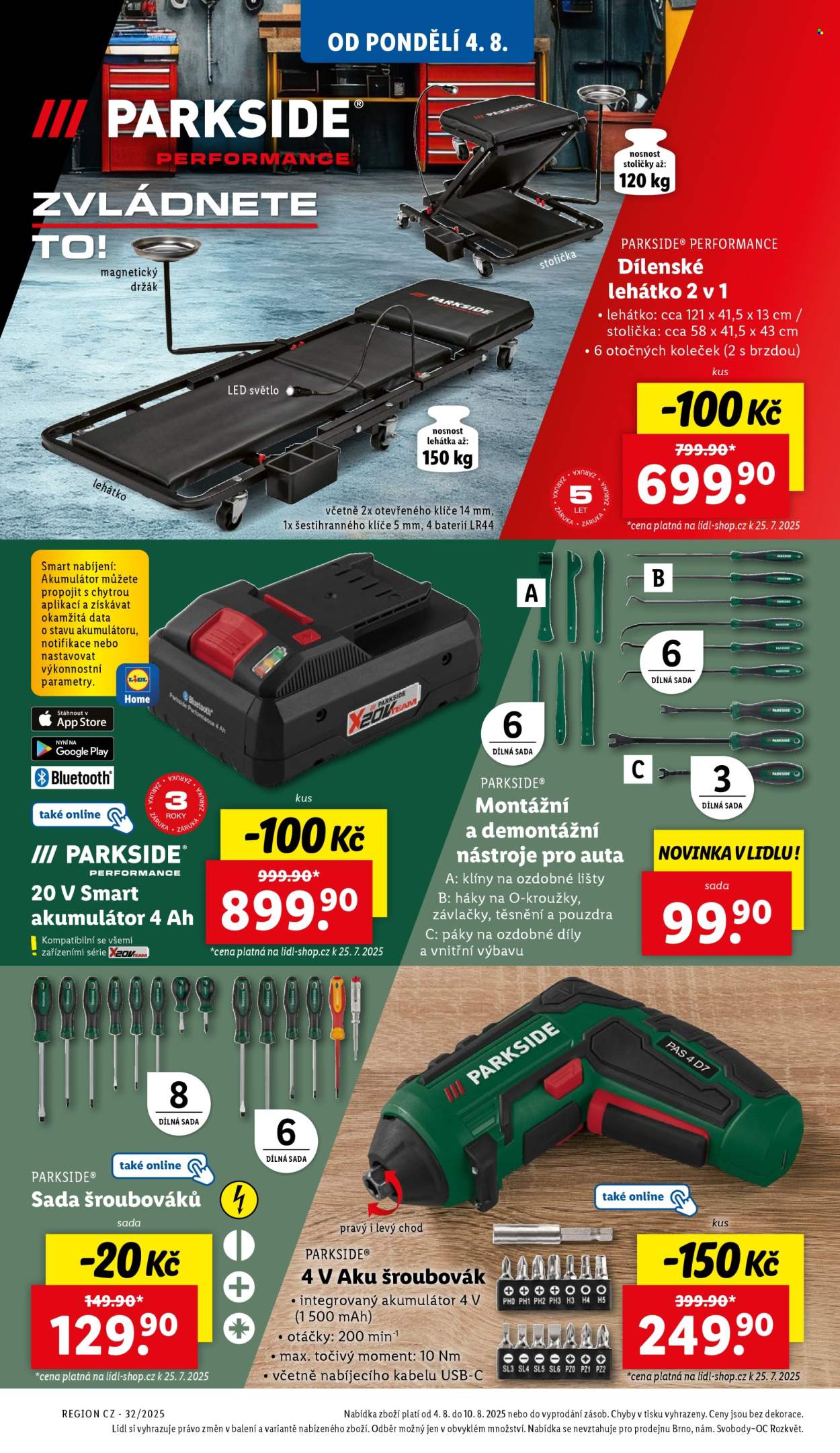 Leták Lidl - 4.8.2025 - 10.8.2025. Strana 10