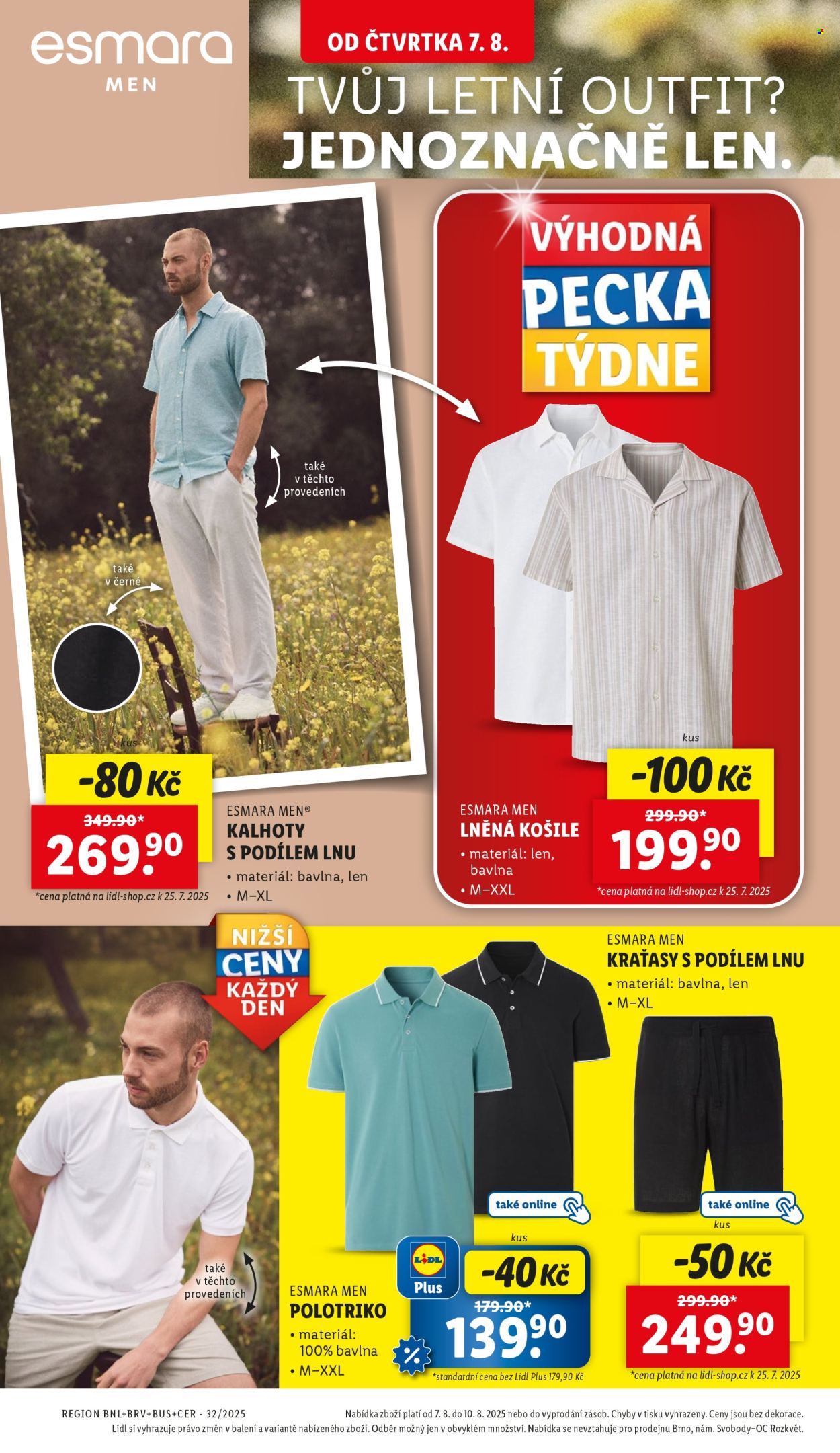 Leták Lidl - 4.8.2025 - 10.8.2025. Strana 14