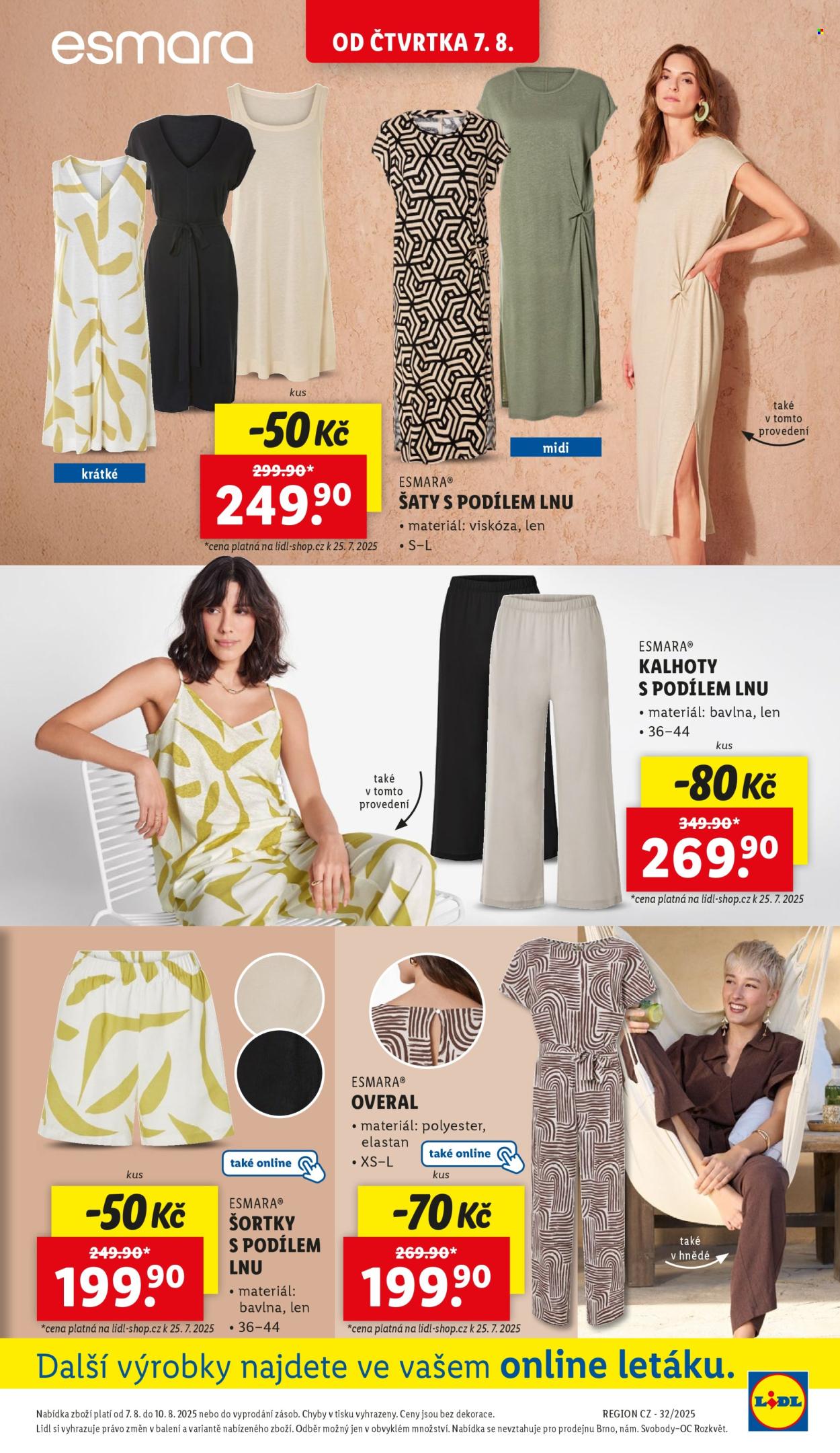 Leták Lidl - 4.8.2025 - 10.8.2025. Strana 15