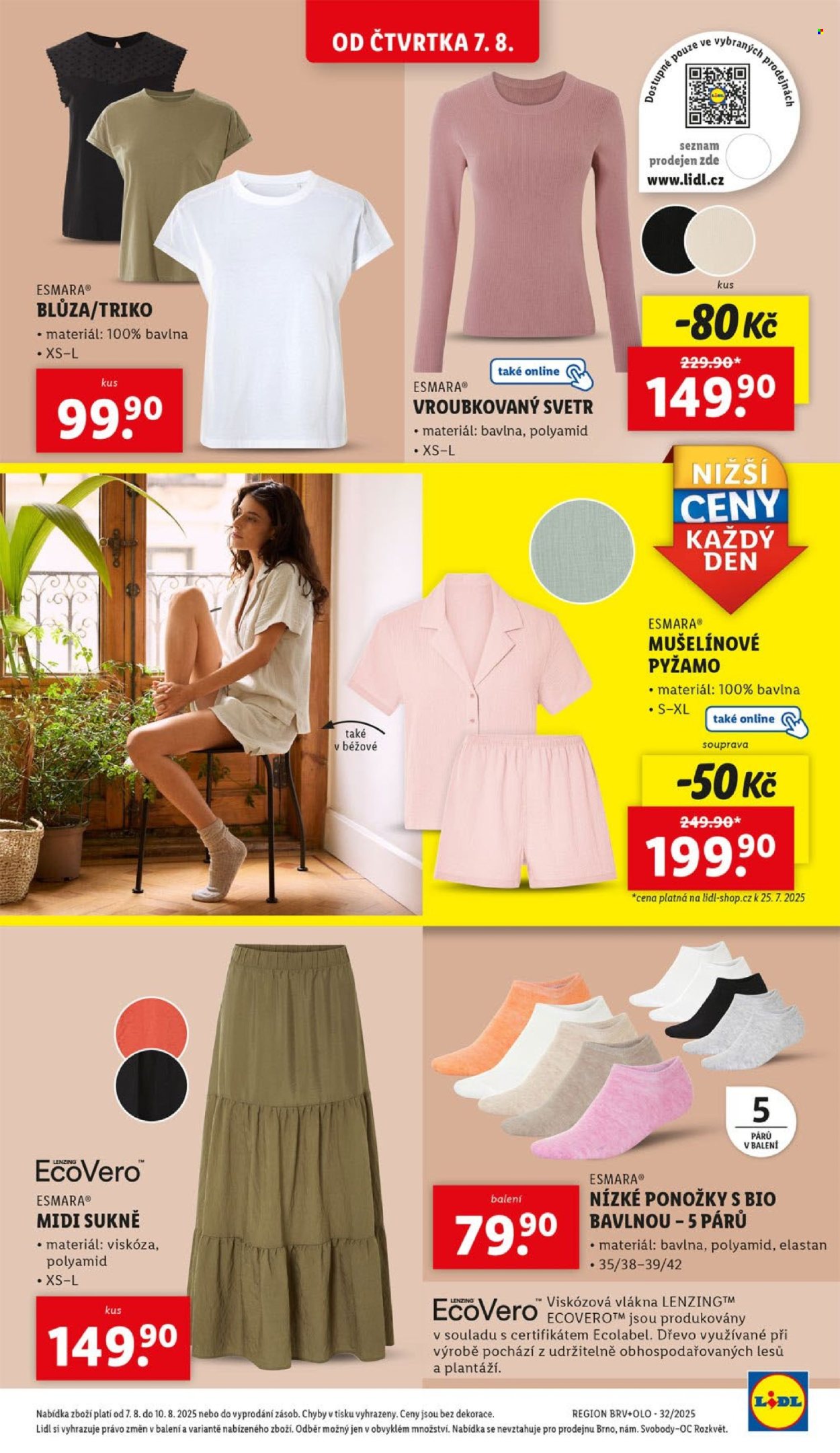 Leták Lidl - 4.8.2025 - 10.8.2025. Strana 17