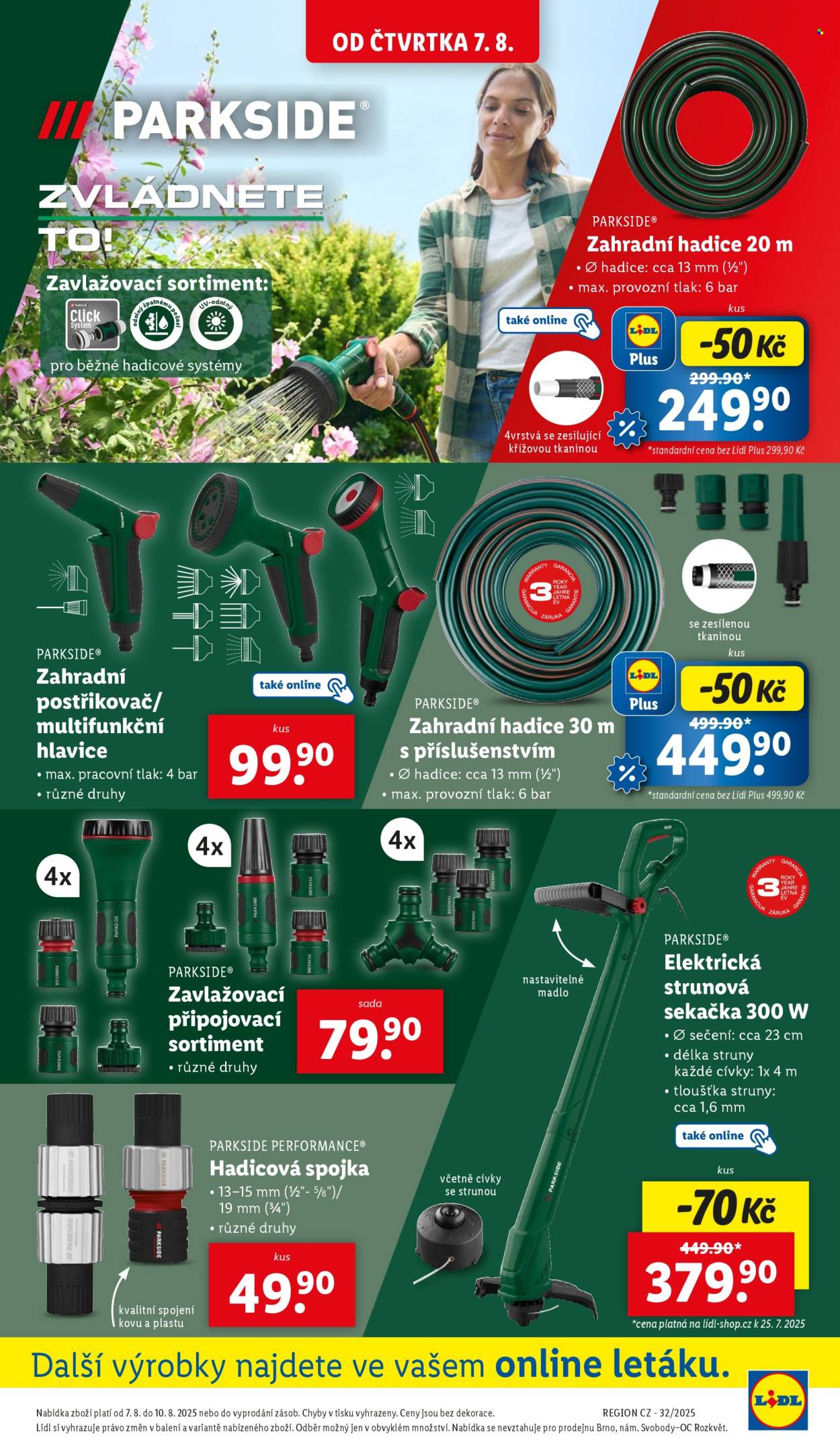 Leták Lidl - 4.8.2025 - 10.8.2025. Strana 21