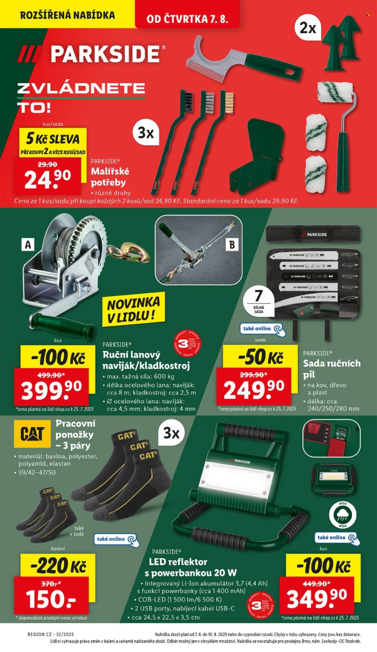 Leták Lidl - 4.8.2025 - 10.8.2025. Strana 22