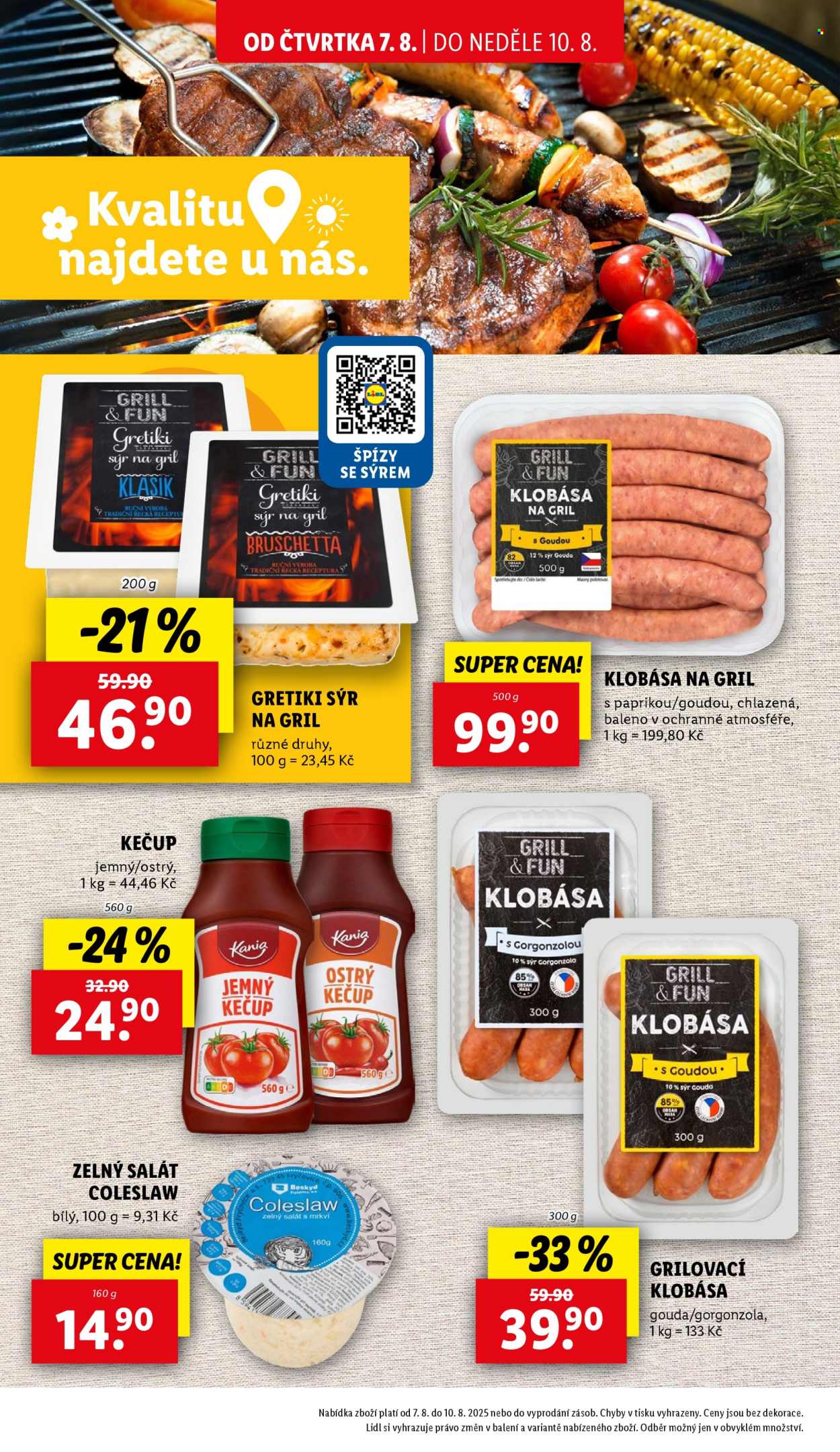 Leták Lidl - 7.8.2025 - 10.8.2025. Strana 24