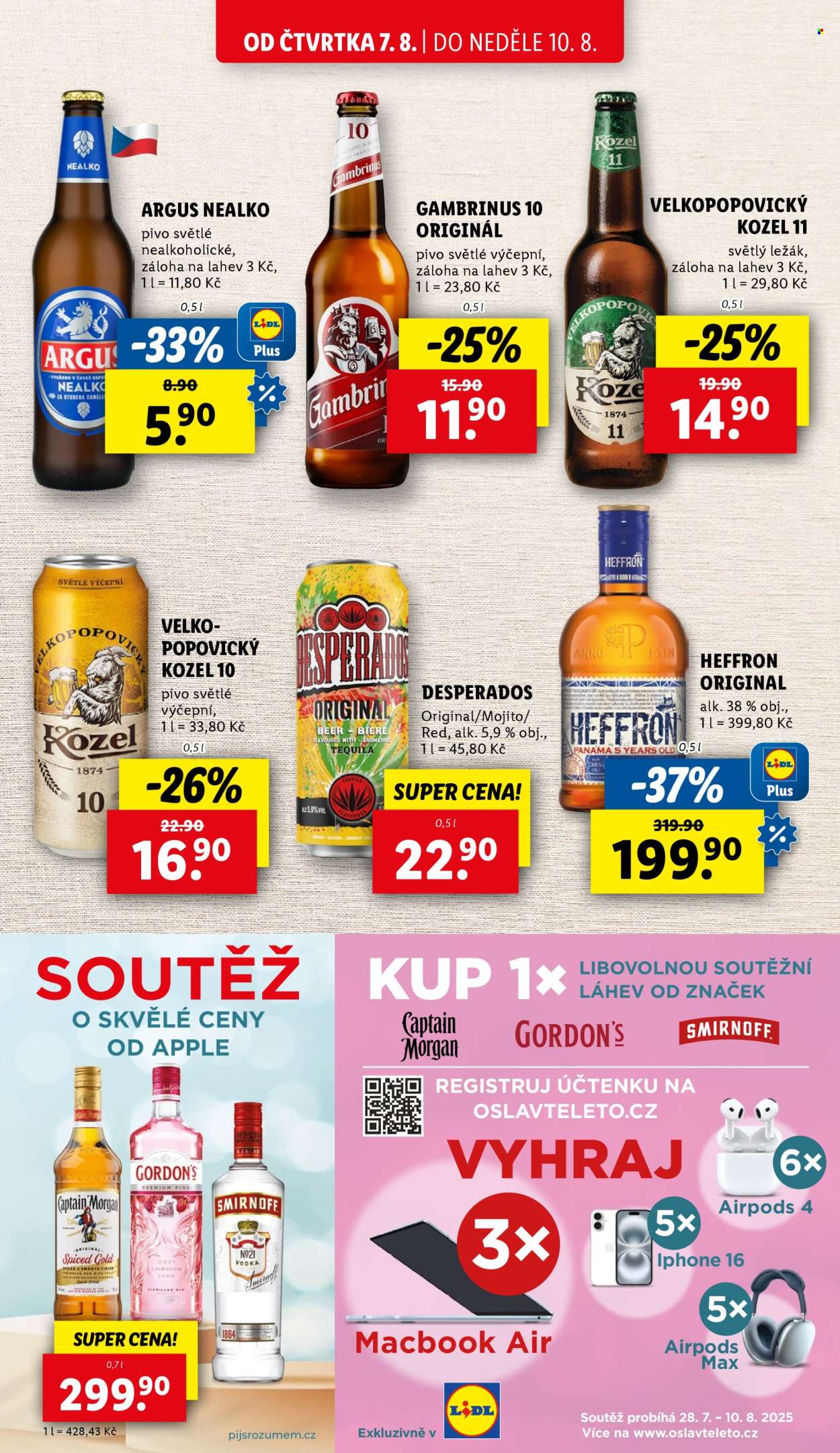 Leták Lidl - 7.8.2025 - 10.8.2025. Strana 25