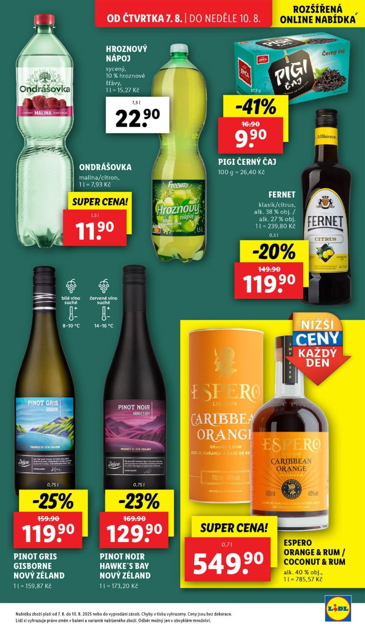 Leták Lidl - 7.8.2025 - 10.8.2025. Strana 29