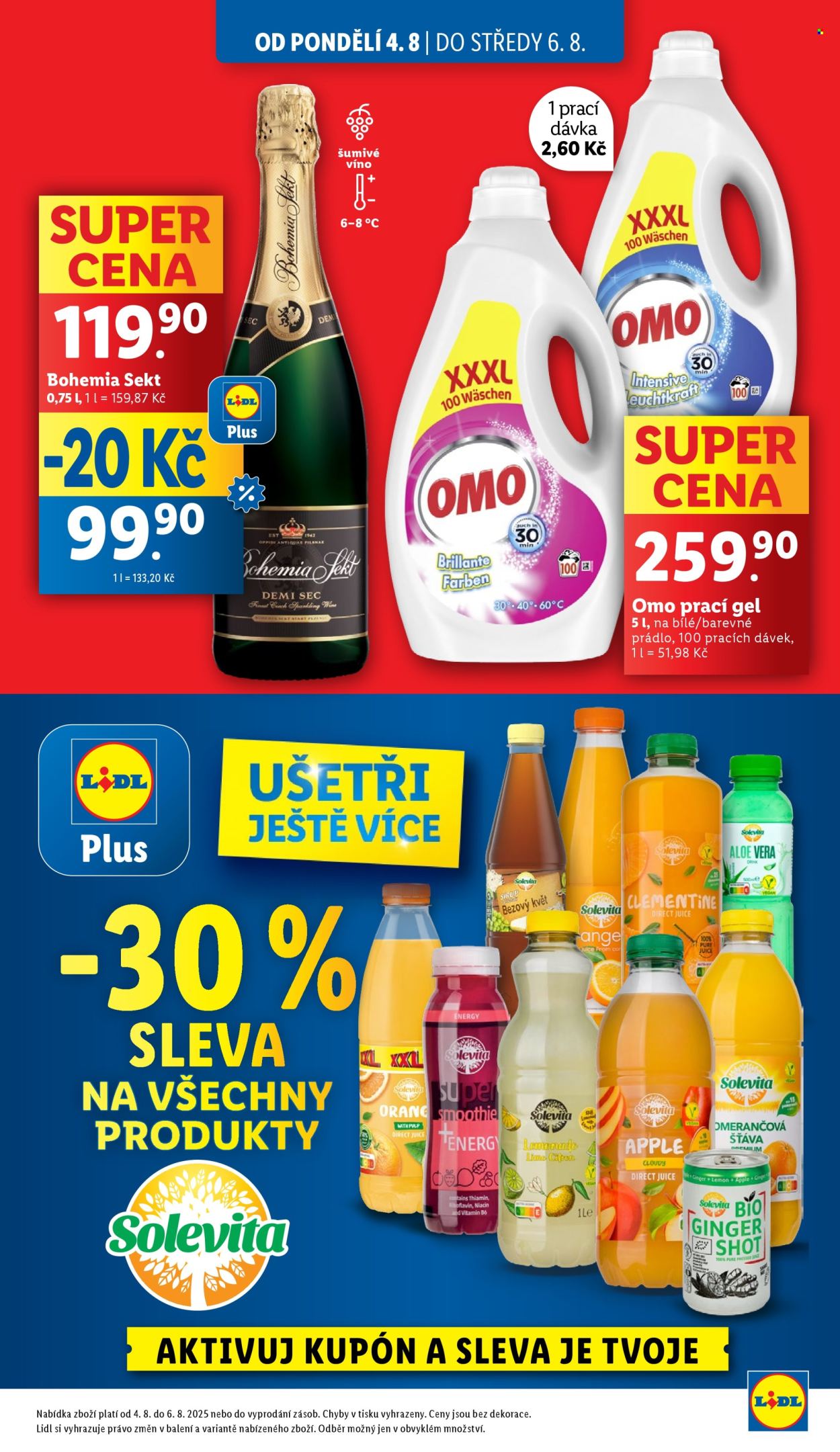Leták Lidl - 4.8.2025 - 6.8.2025. Strana 3