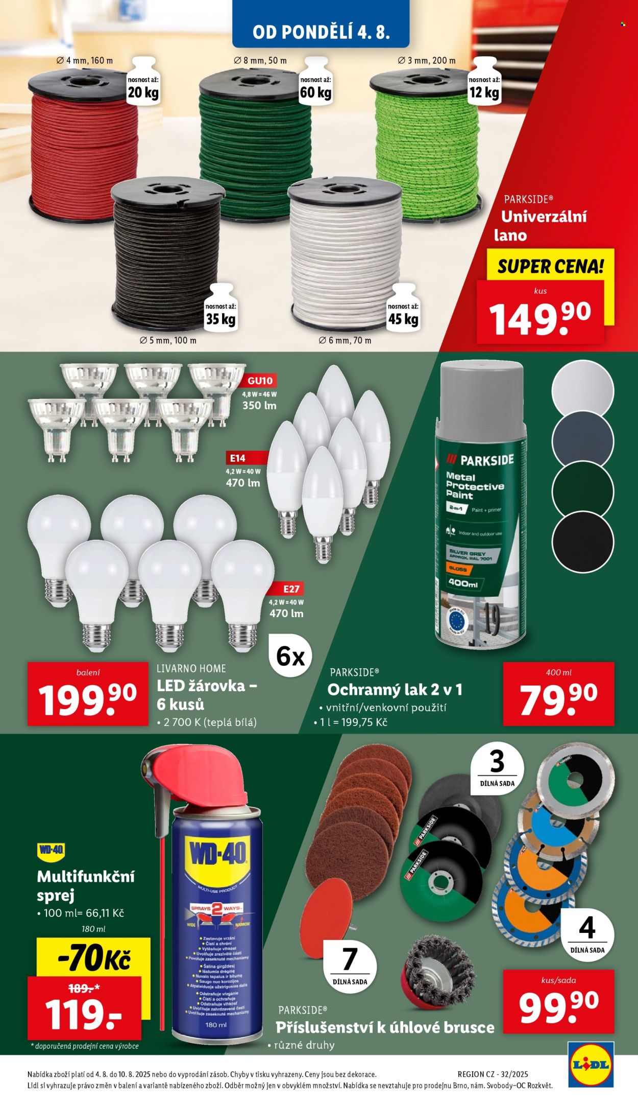 Leták Lidl - 4.8.2025 - 6.8.2025. Strana 37