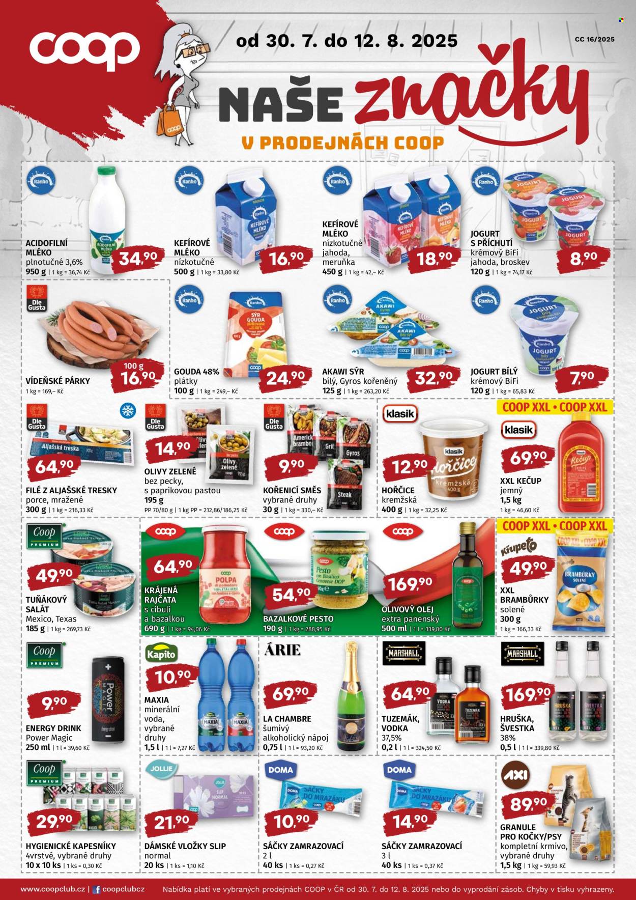 Leták coop TIP - 30.7.2025 - 12.8.2025. Strana 2