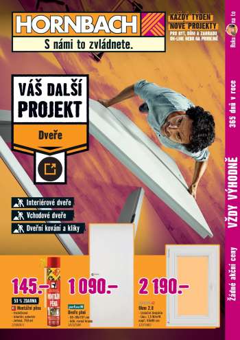 Leták HORNBACH - 30.7.2025 - 13.8.2025.