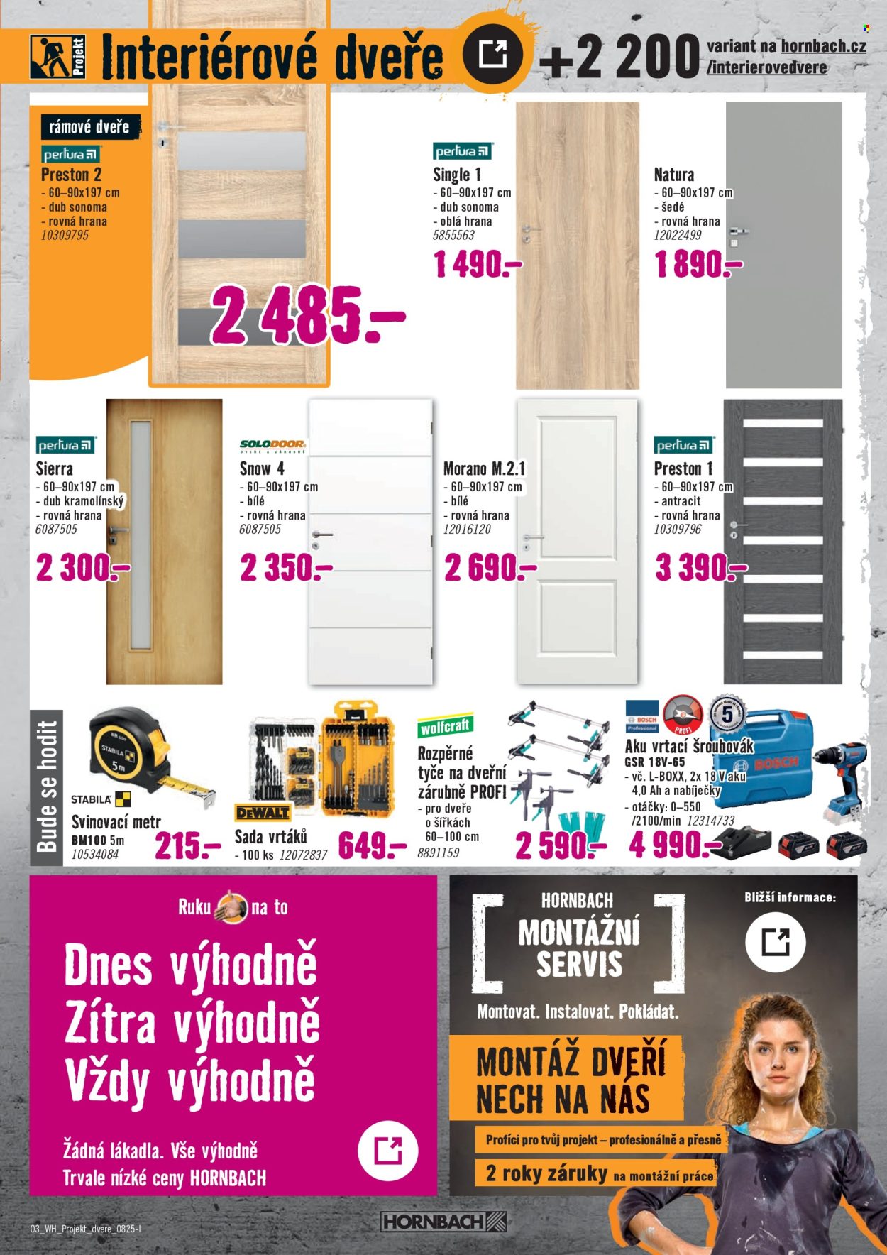 Leták HORNBACH - 30.7.2025 - 13.8.2025. Strana 3