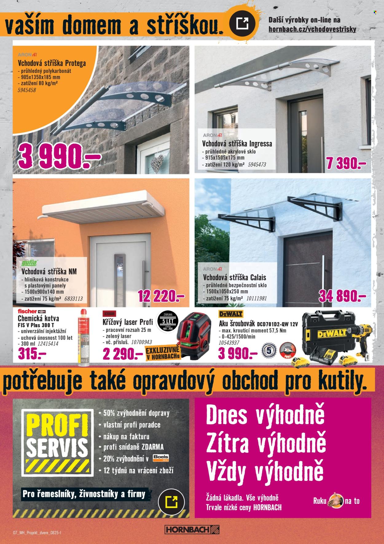 Leták HORNBACH - 30.7.2025 - 13.8.2025. Strana 7