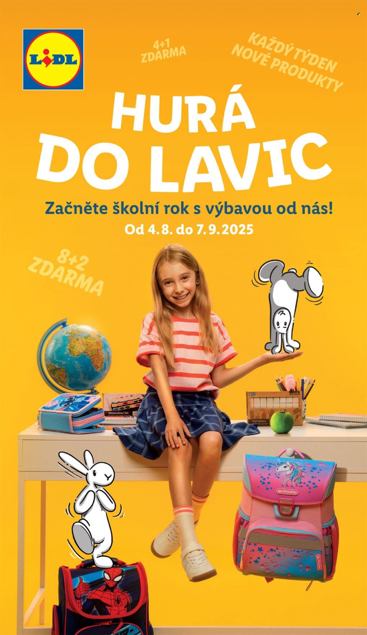Leták Lidl - 4.8.2025 - 7.9.2025. Strana 1