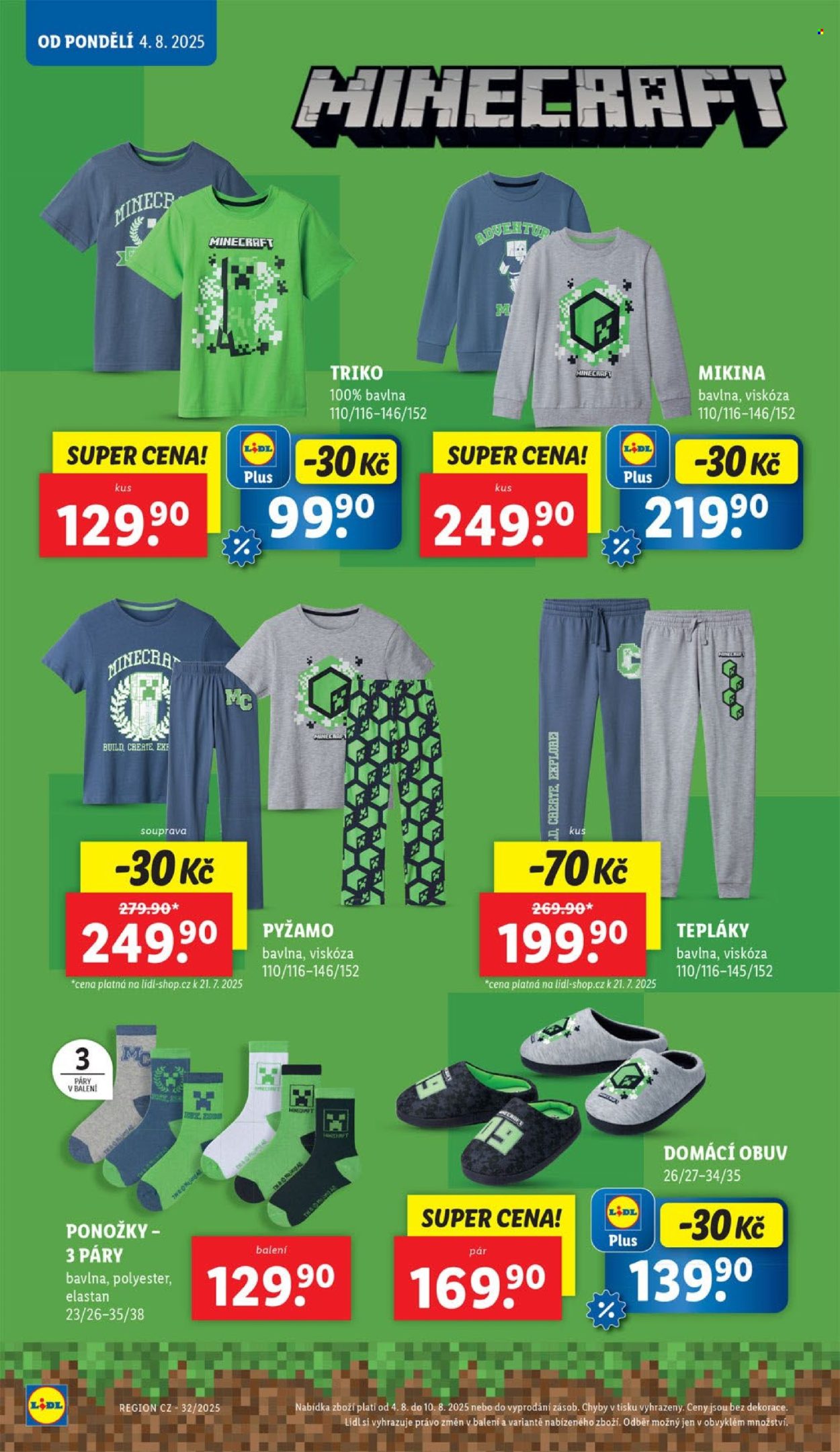 Leták Lidl - 4.8.2025 - 7.9.2025. Strana 4