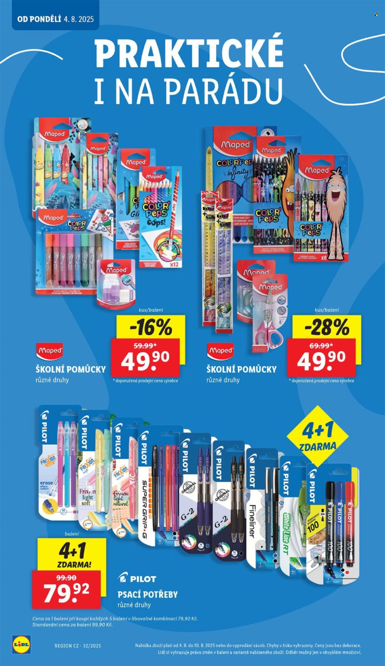 Leták Lidl - 4.8.2025 - 7.9.2025. Strana 6