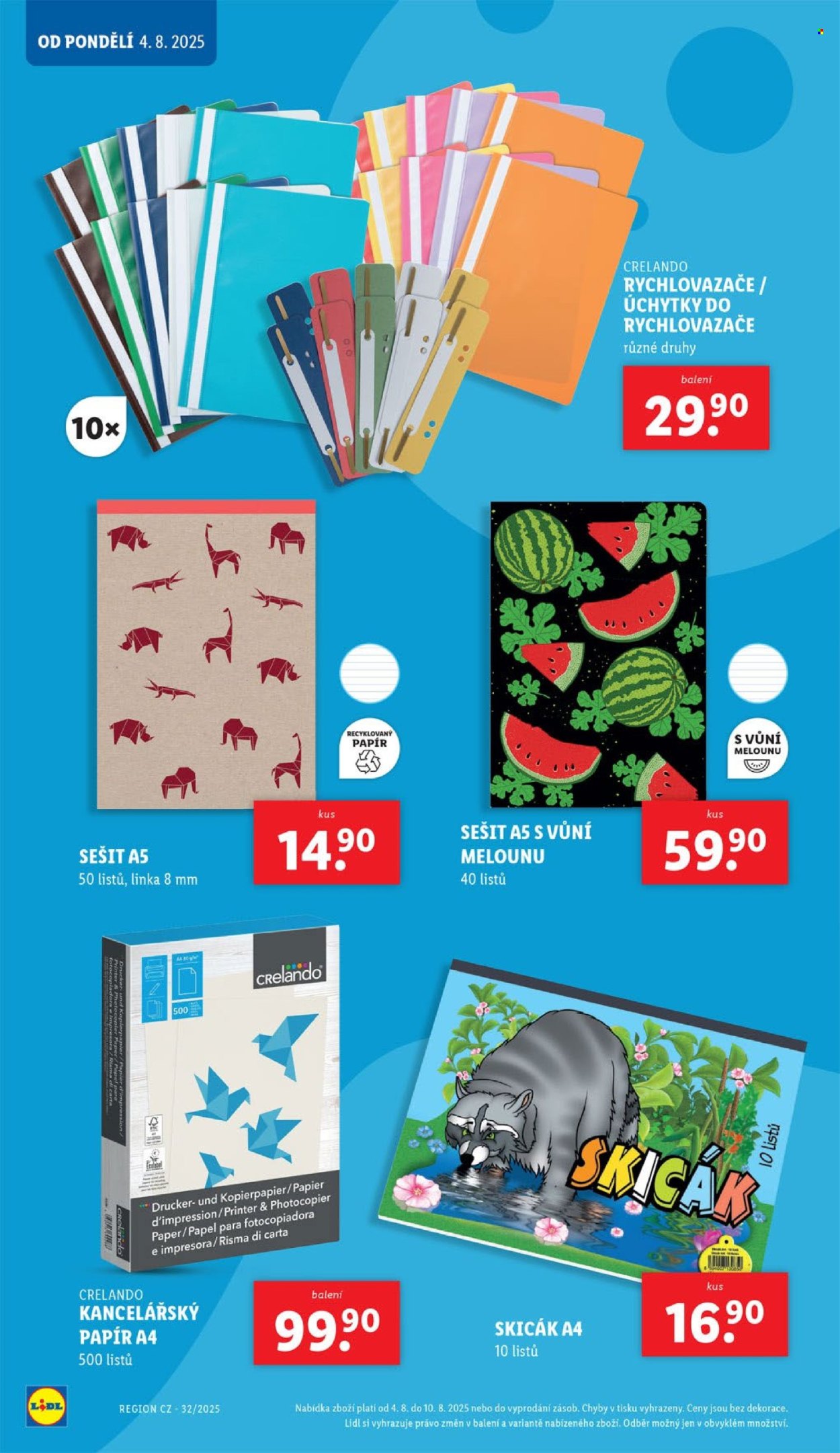Leták Lidl - 4.8.2025 - 7.9.2025. Strana 8