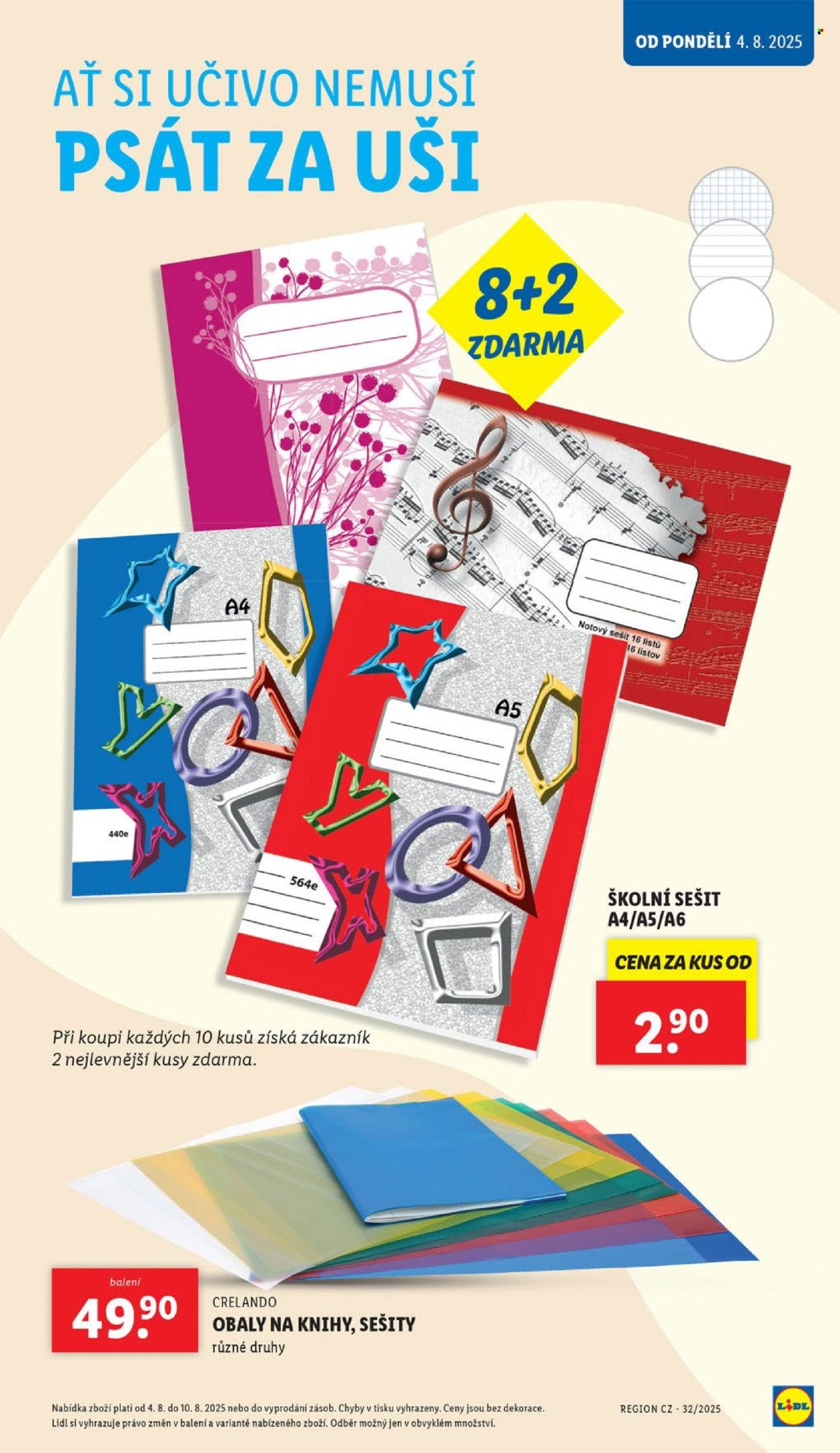Leták Lidl - 4.8.2025 - 7.9.2025. Strana 9